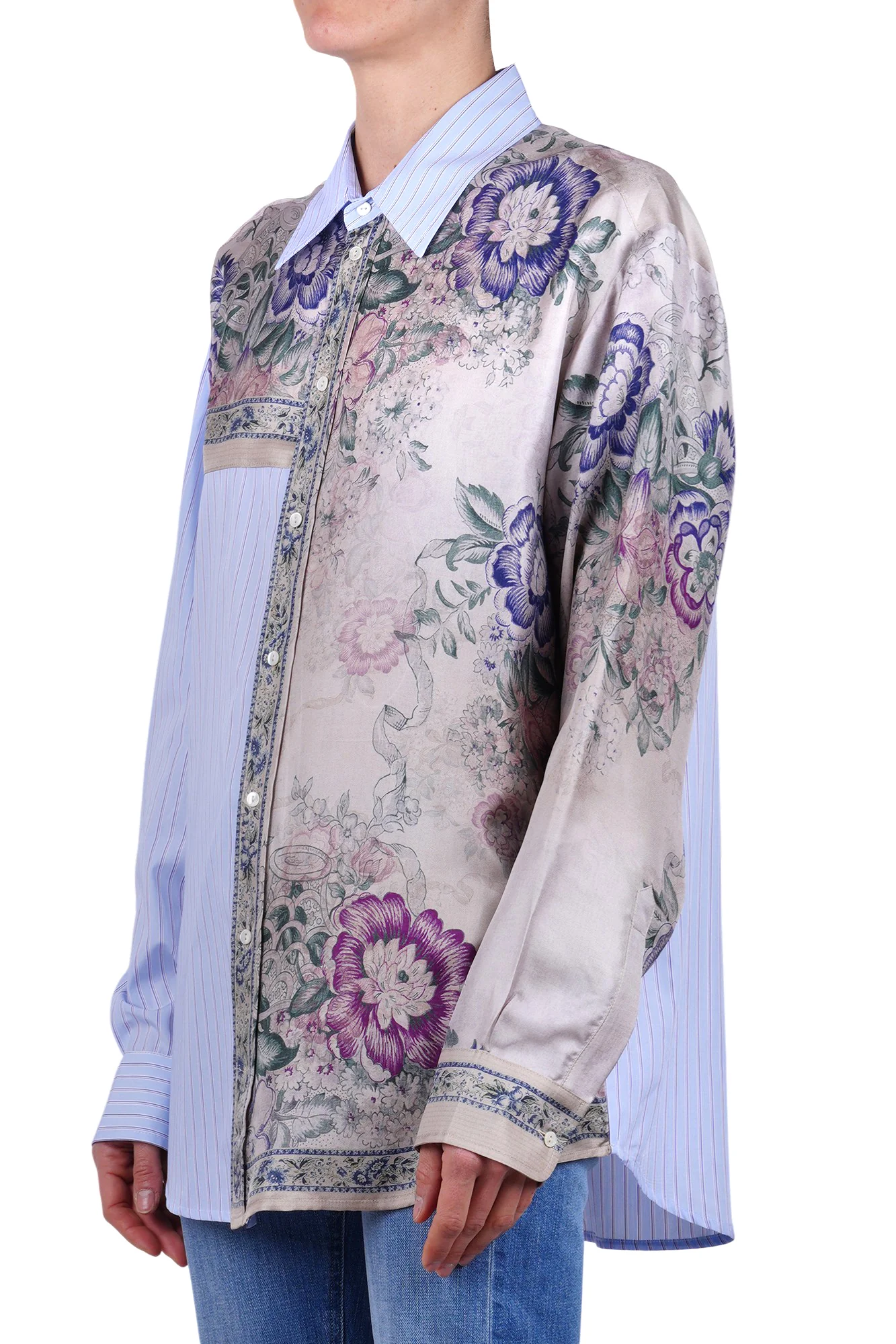 Pierre-Louis Mascia - Camicia - 470100 - Fantasia Azzurro - Image 4