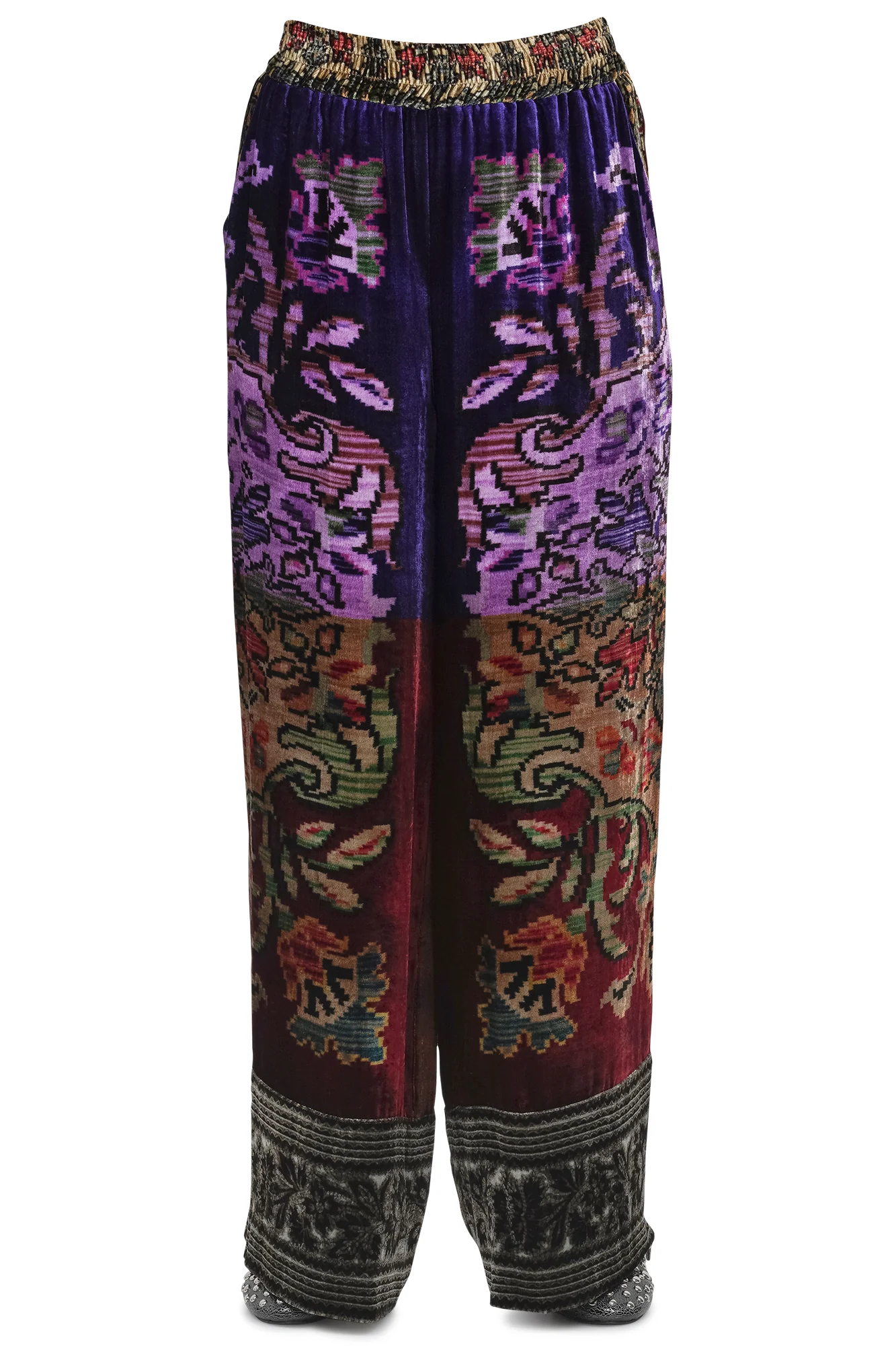 Pierre-Louis Mascia - Pantalone - 460160 - Viola/Bordeaux - Image 3