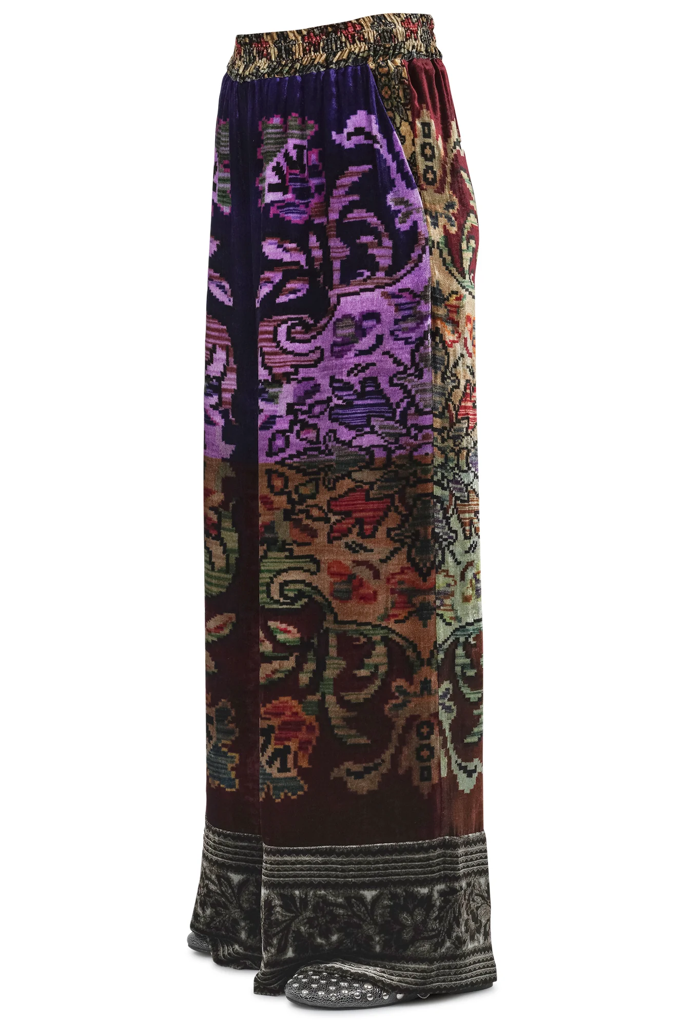 Pierre-Louis Mascia - Pantalone - 460160 - Viola/Bordeaux - Image 4