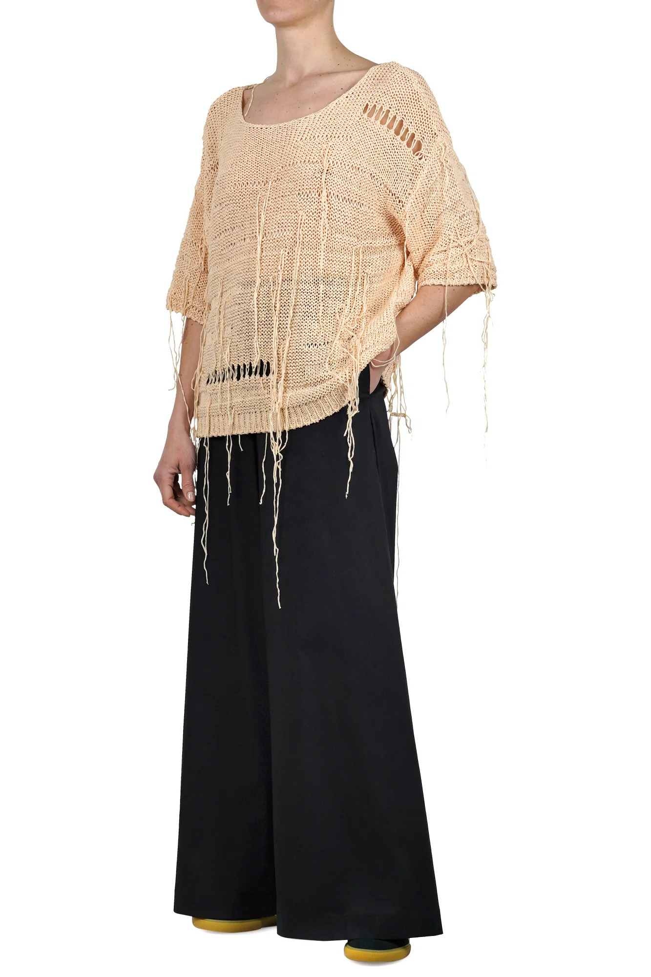 Roberto Collina - Maglia - 450005 - Cipria - Image 2