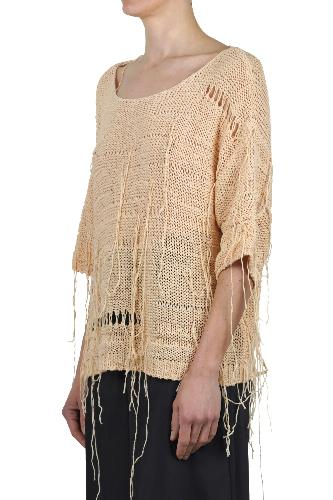Roberto Collina - Maglia - 450005 - Cipria - Image 4