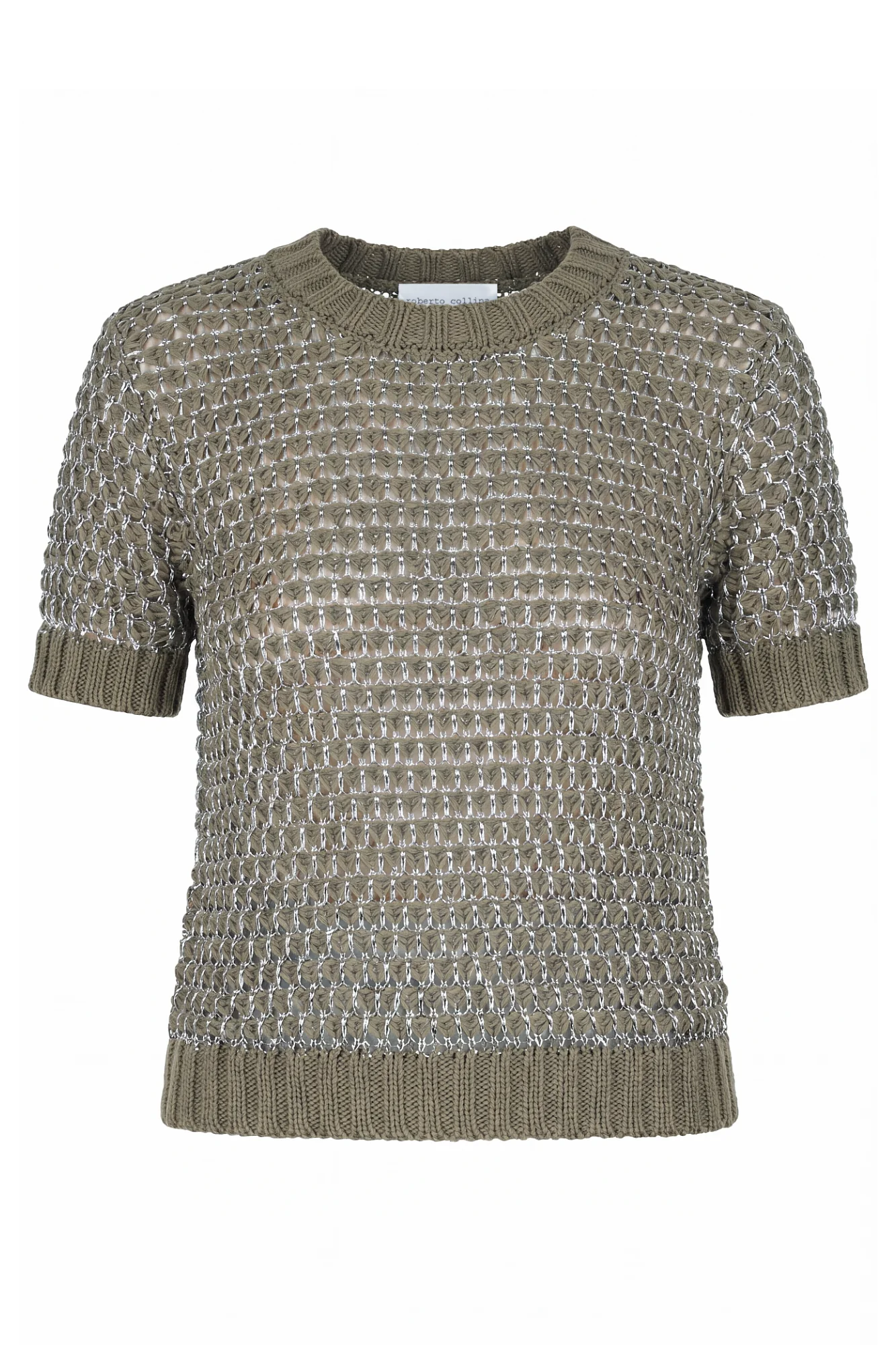 Roberto Collina - Maglia - 470392 - Argento/Militare