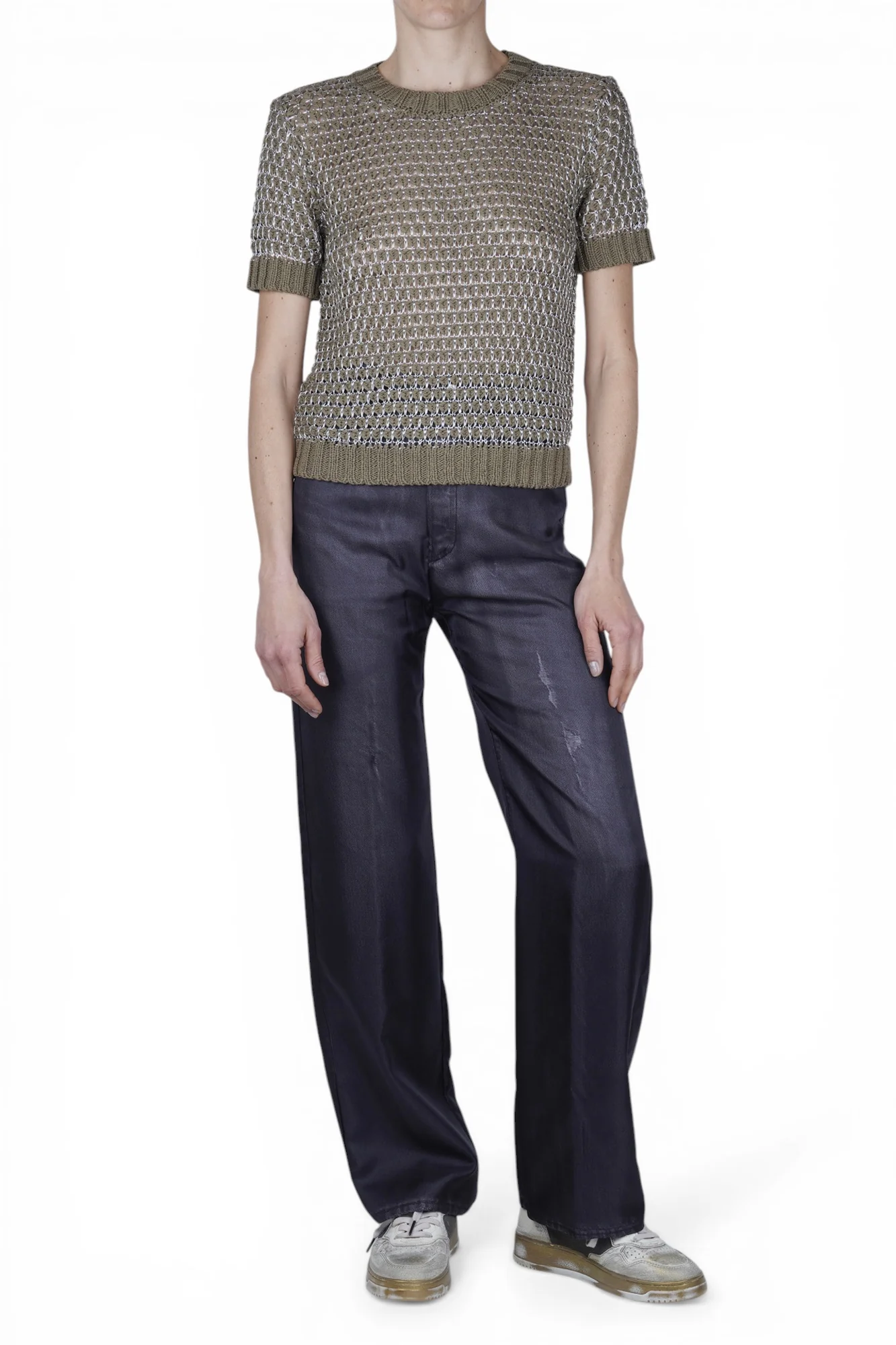 Roberto Collina - Maglia - 470392 - Argento/Militare - Image 2