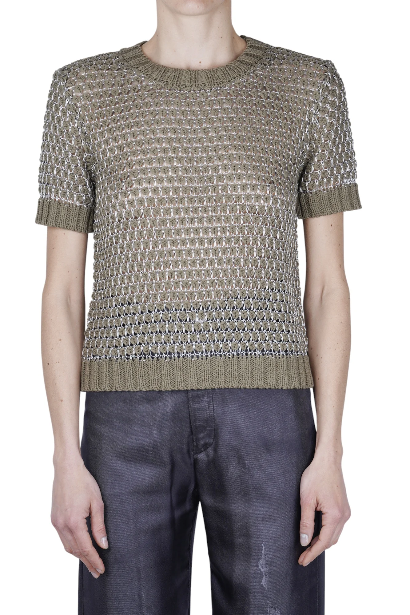 Roberto Collina - Maglia - 470392 - Argento/Militare - Image 3