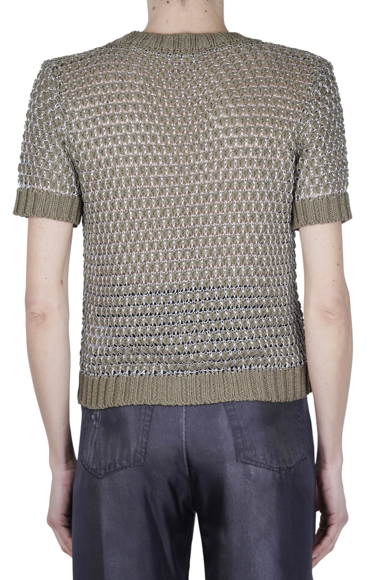 Roberto Collina - Maglia - 470392 - Argento/Militare - Image 5