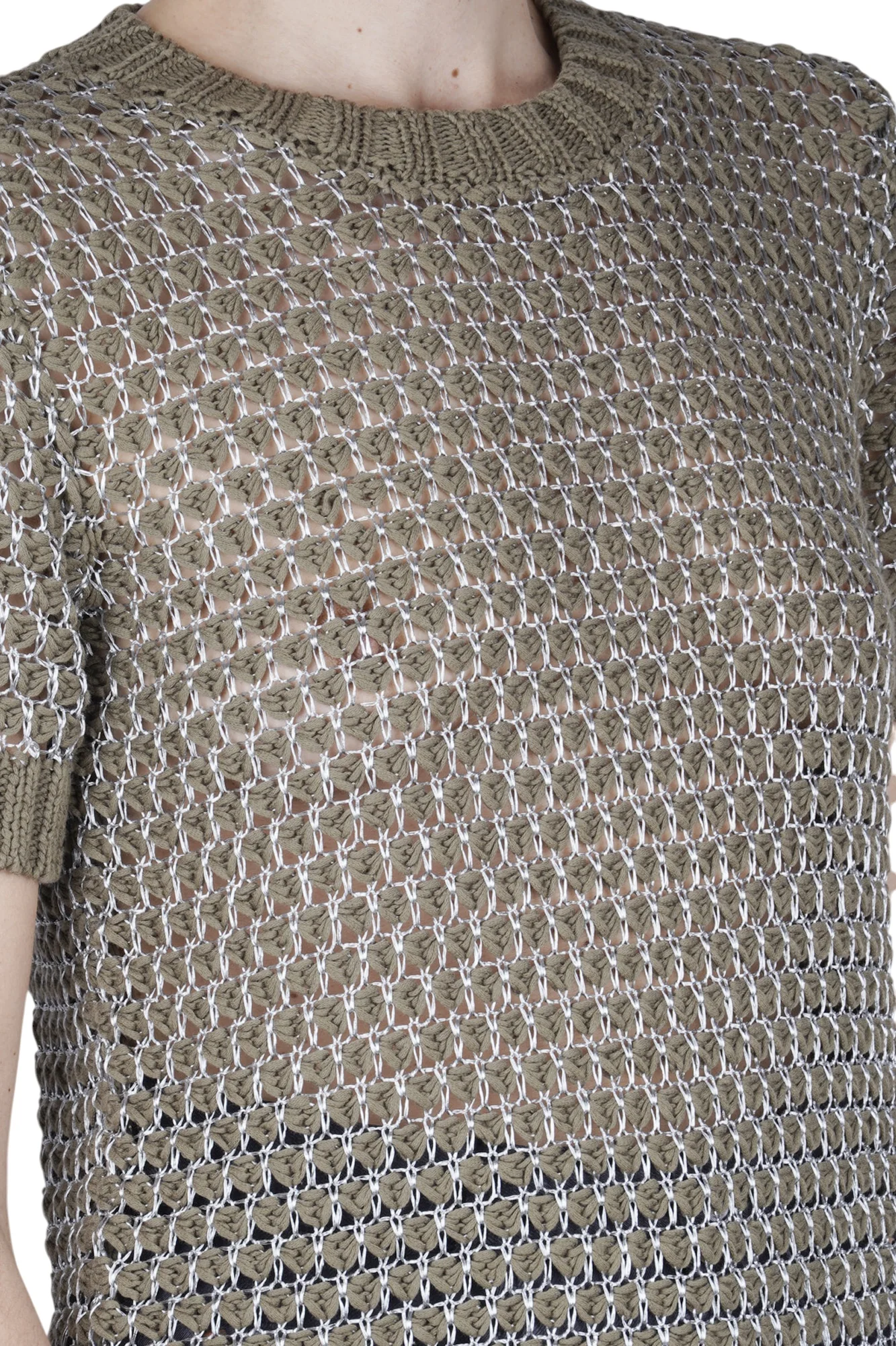 Roberto Collina - Maglia - 470392 - Argento/Militare - Image 6