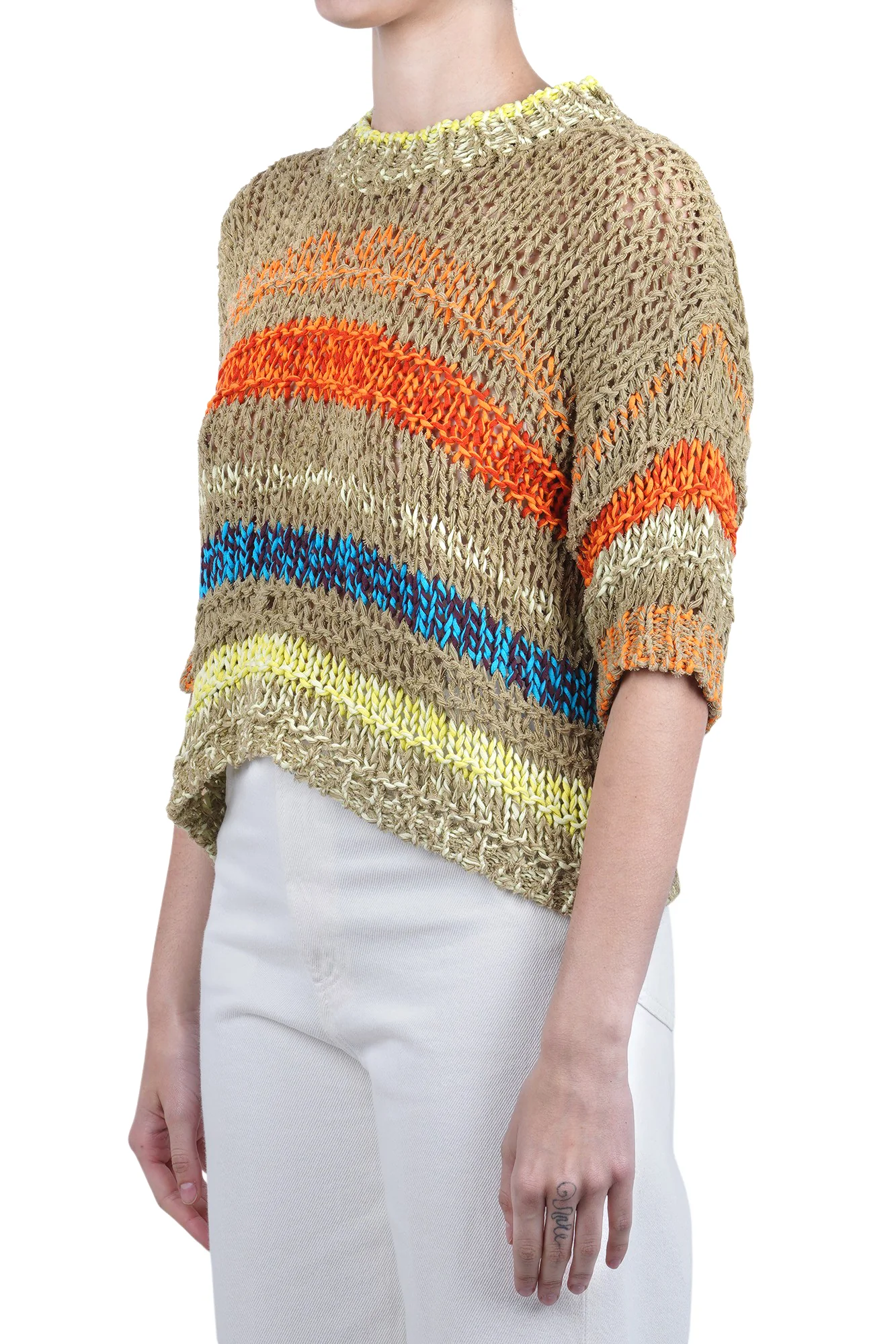 Roberto Collina - T-shirt - 470395 - Multicolor - Image 4