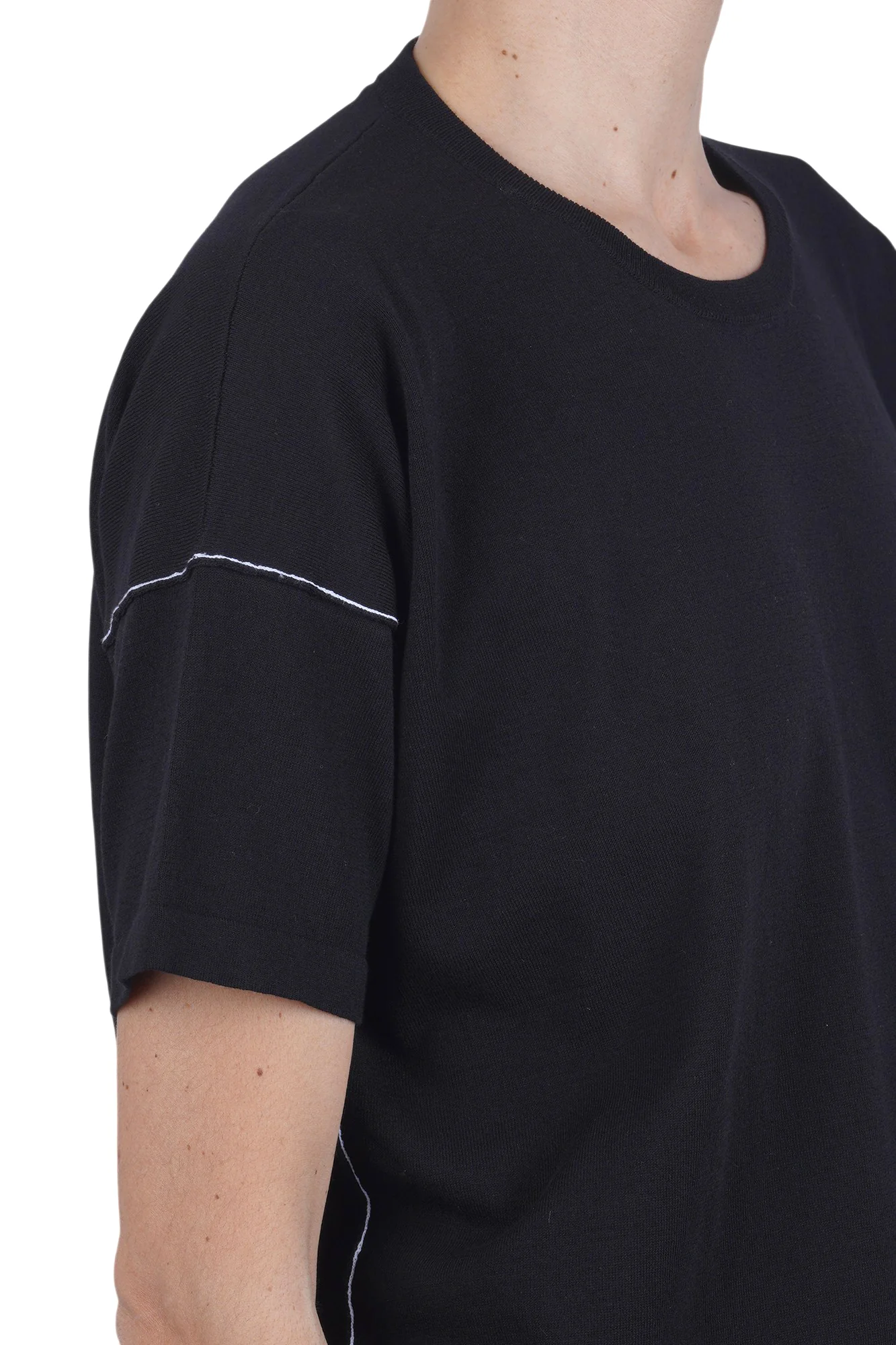 Roberto Collina - T-shirt - 470399 - Nero - Image 6