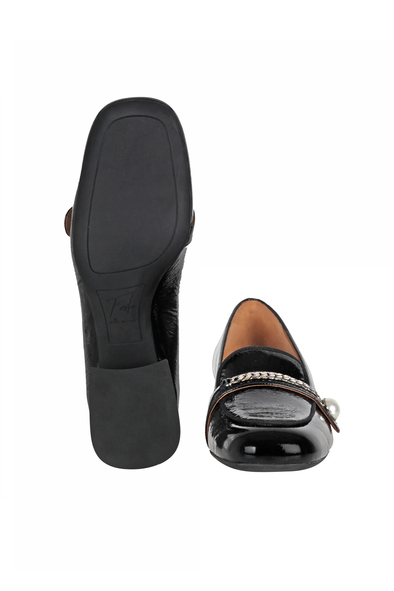 Roberto Festa - Mocassino con tacco - 440734 - Nero - Image 5