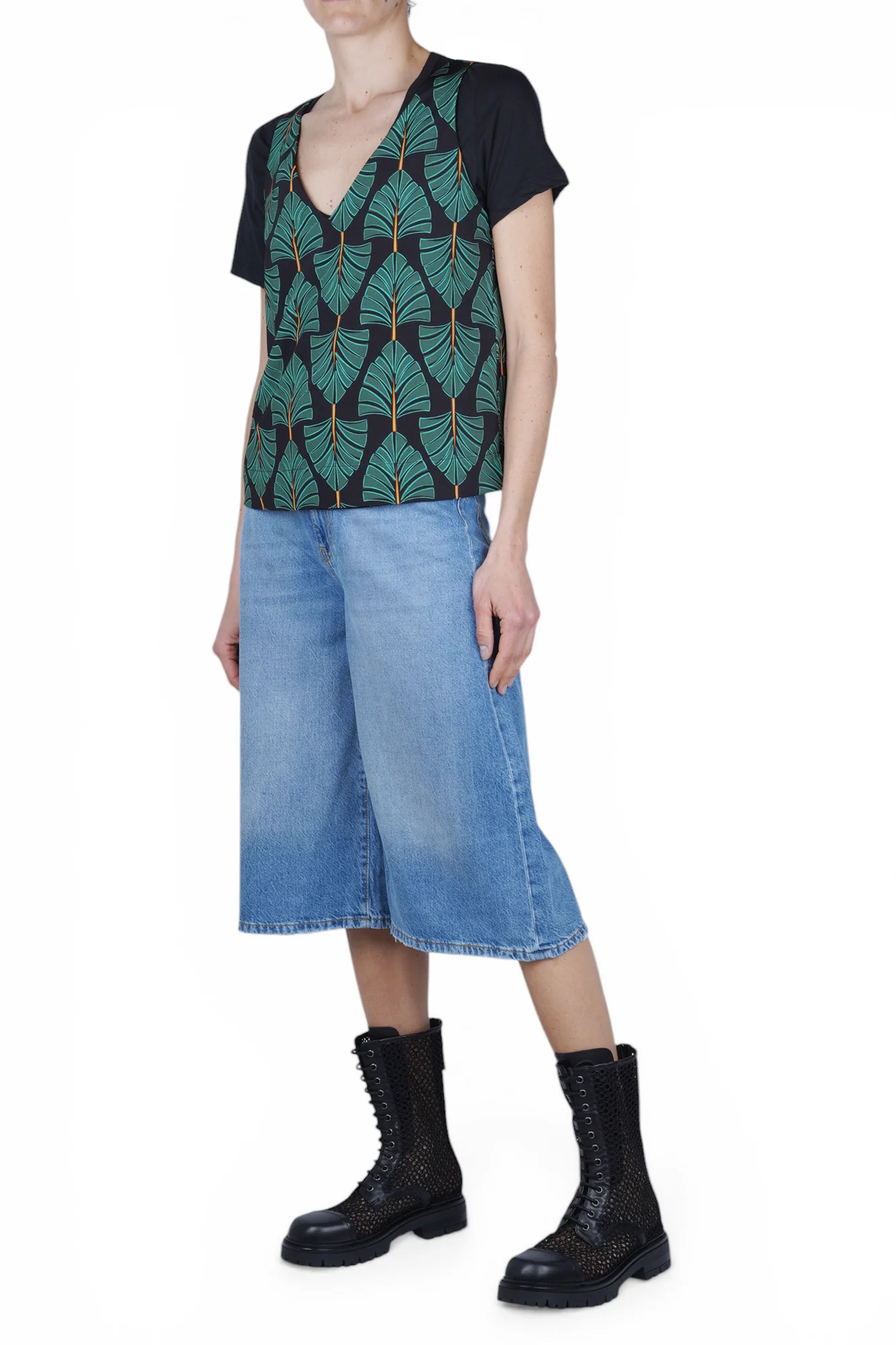Roy Rogers - Bermuda - 470419 - Denim - Image 2