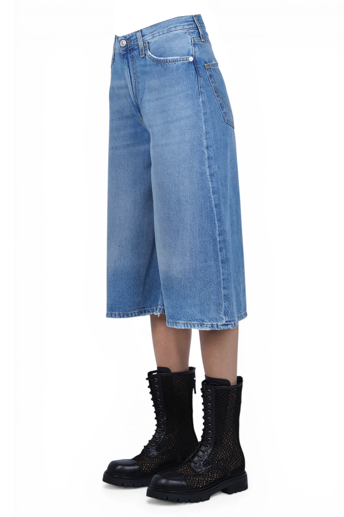 Roy Rogers - Bermuda - 470419 - Denim - Image 4