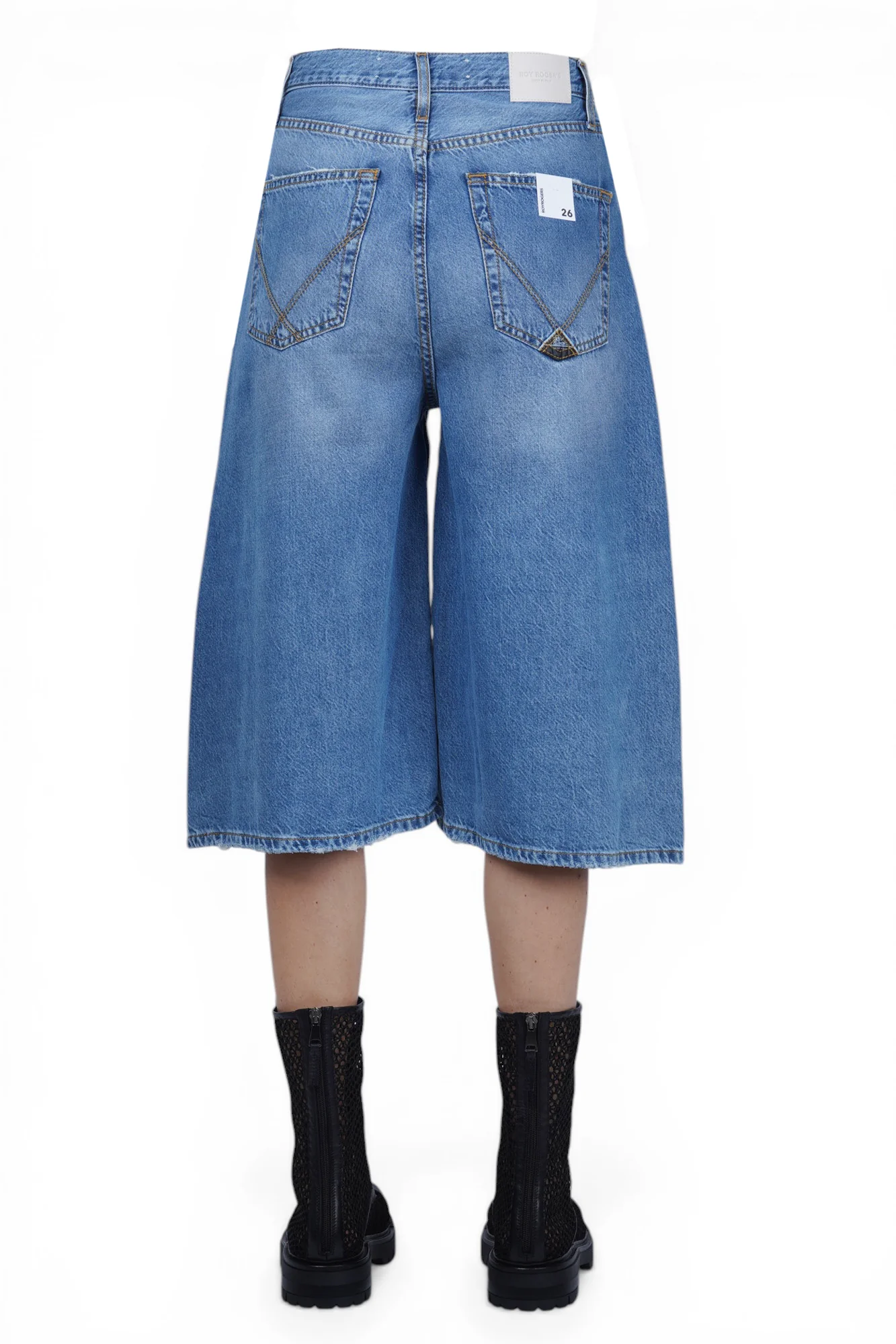 Roy Rogers - Bermuda - 470419 - Denim - Image 5