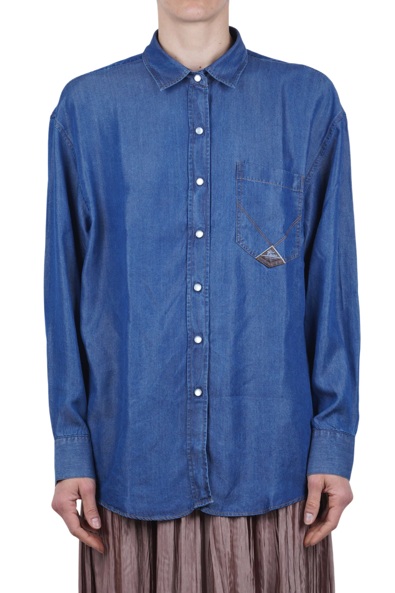 Roy Rogers - Camicia - 470414 - Denim - Image 3