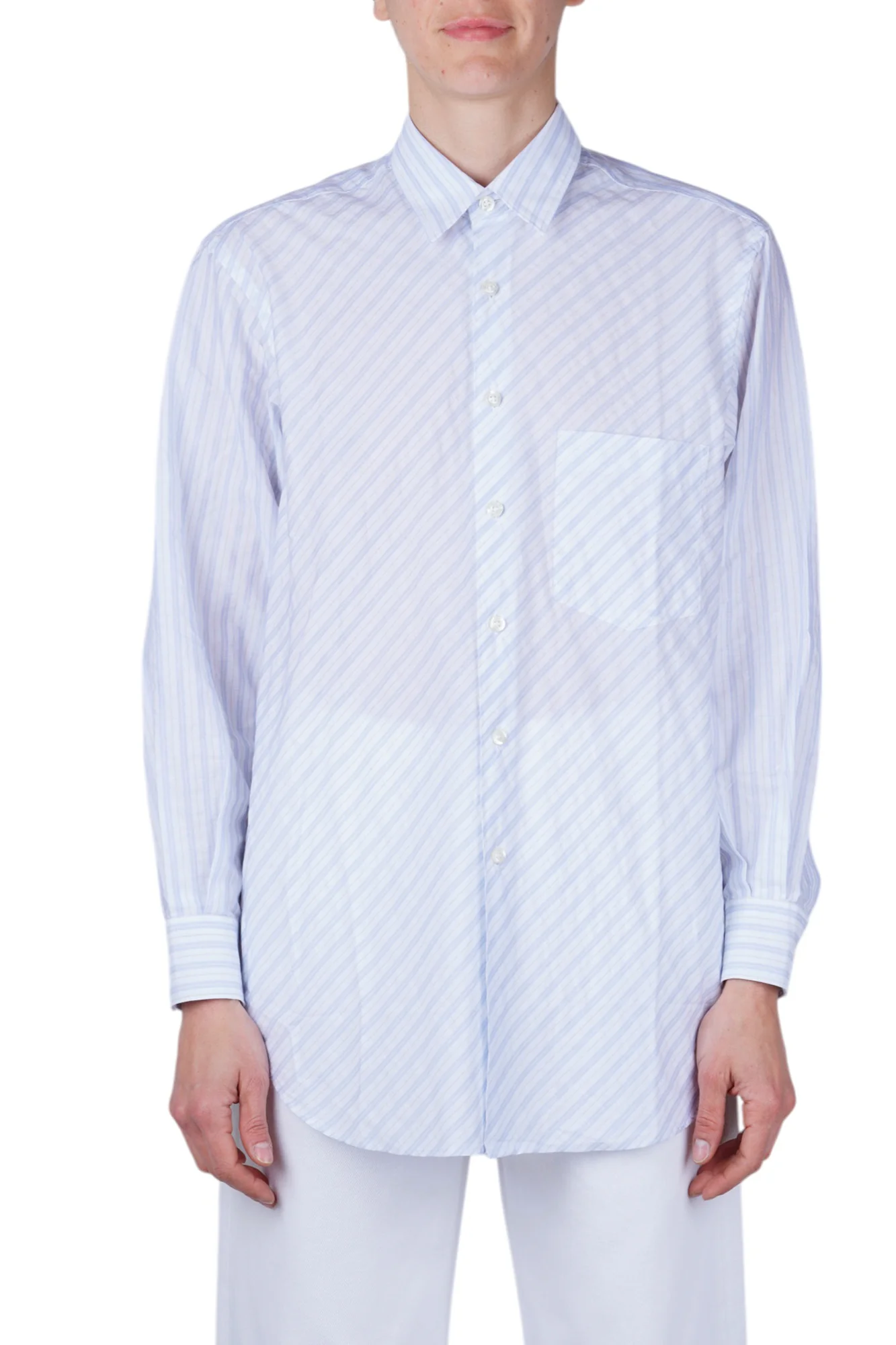 Roy Rogers - Camicia - 470425 - Bianco/Azzurro - Image 3