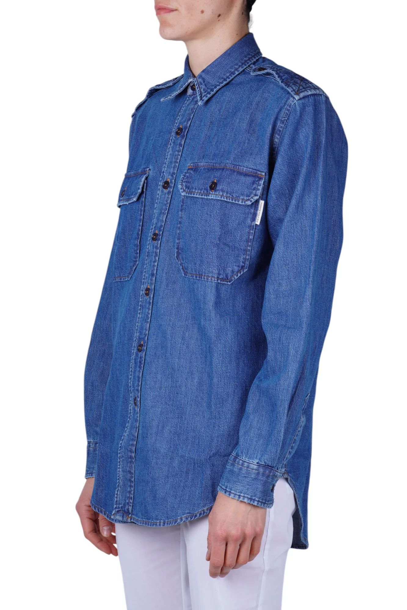 Roy Rogers - Camicia - 470426 - Denim - Image 4