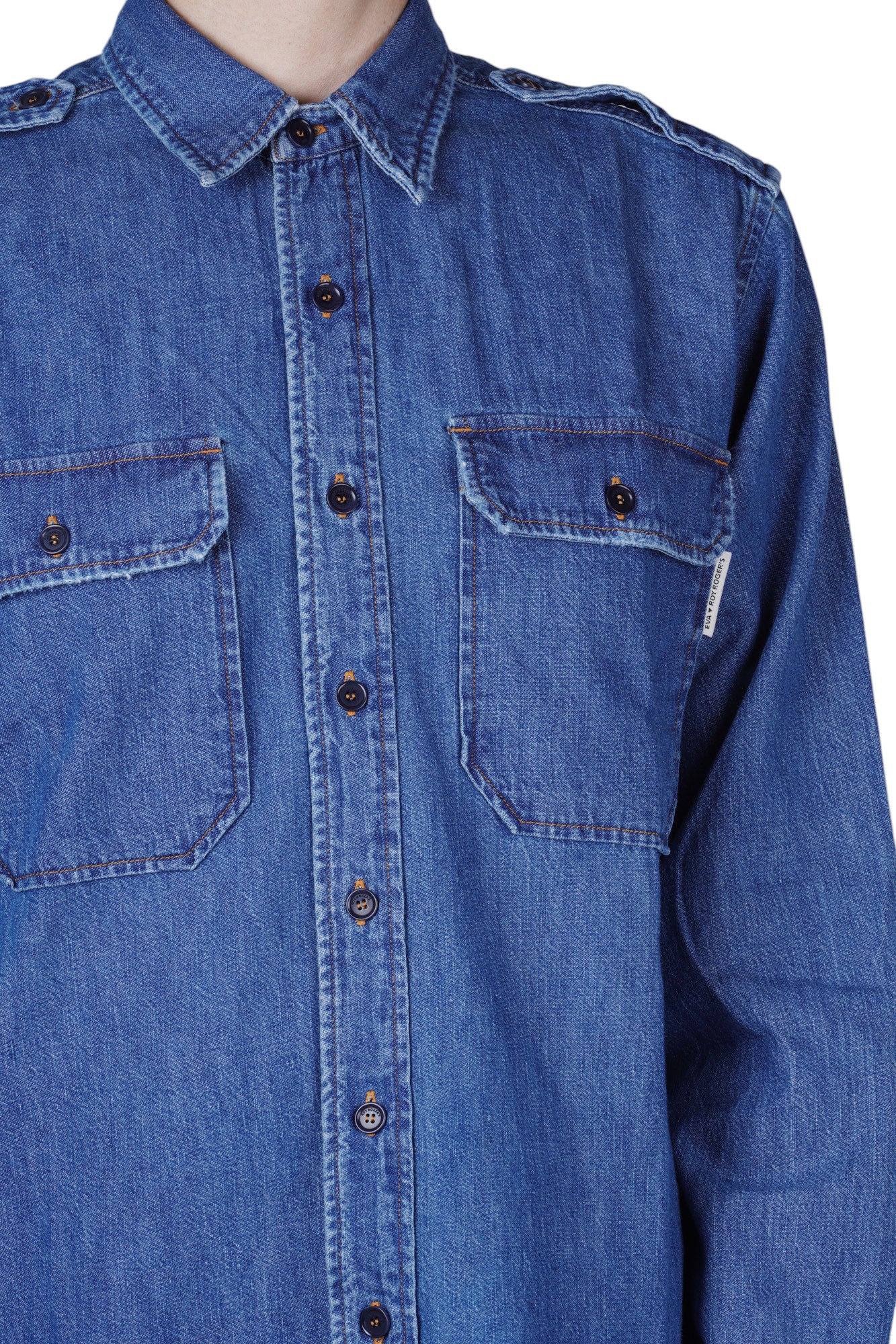 Roy Rogers - Camicia - 470426 - Denim - Image 6