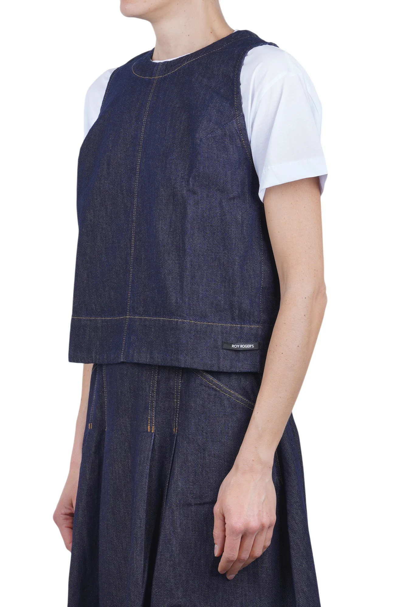 Roy Rogers - Top - 470416 - Denim scuro - Image 4