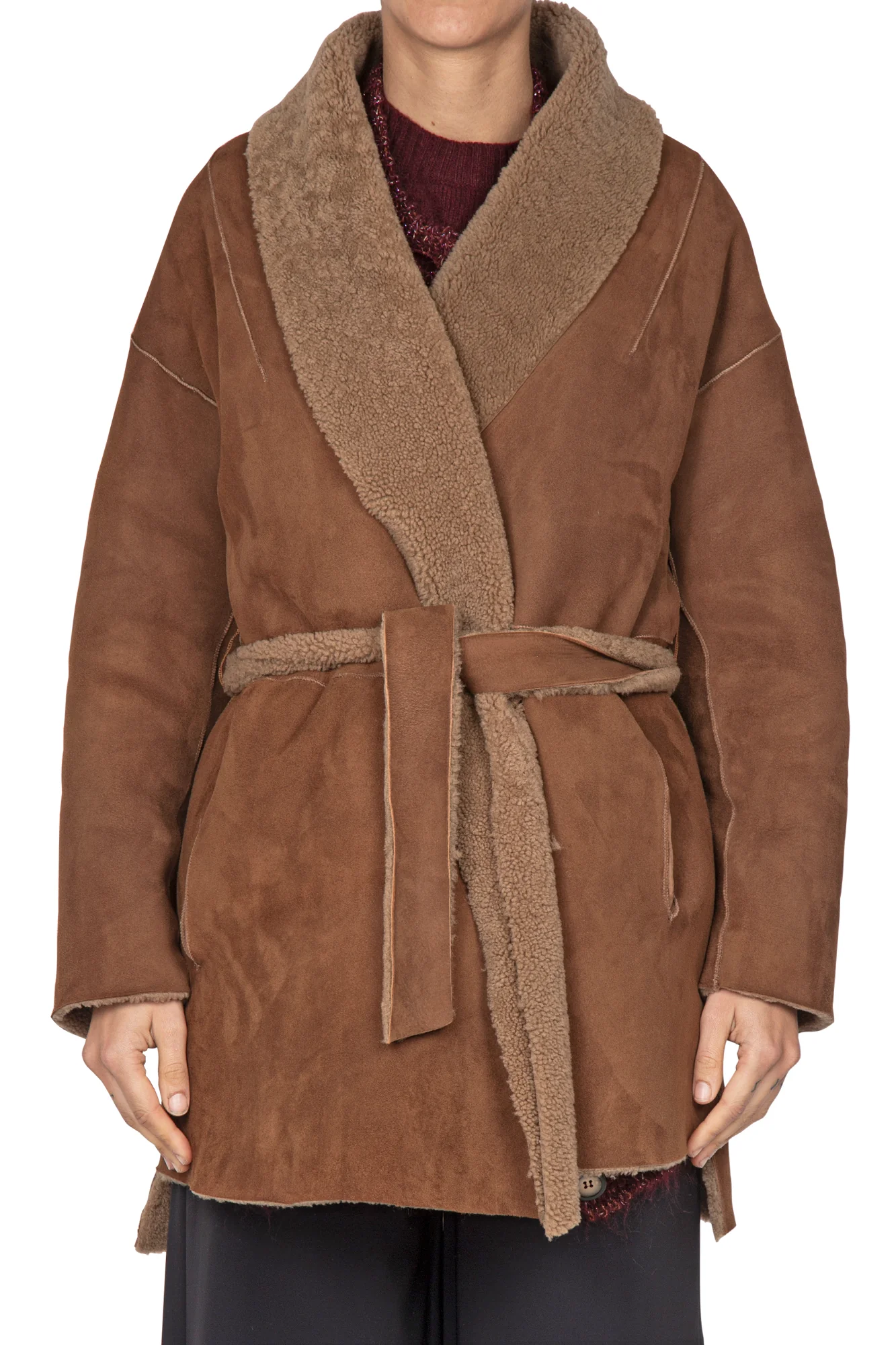 Salvatore Santoro - Cappotto - 440153 - Cammello - Image 3