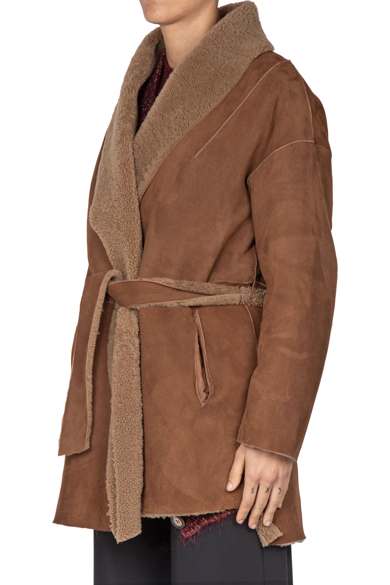 Salvatore Santoro - Cappotto - 440153 - Cammello - Image 4
