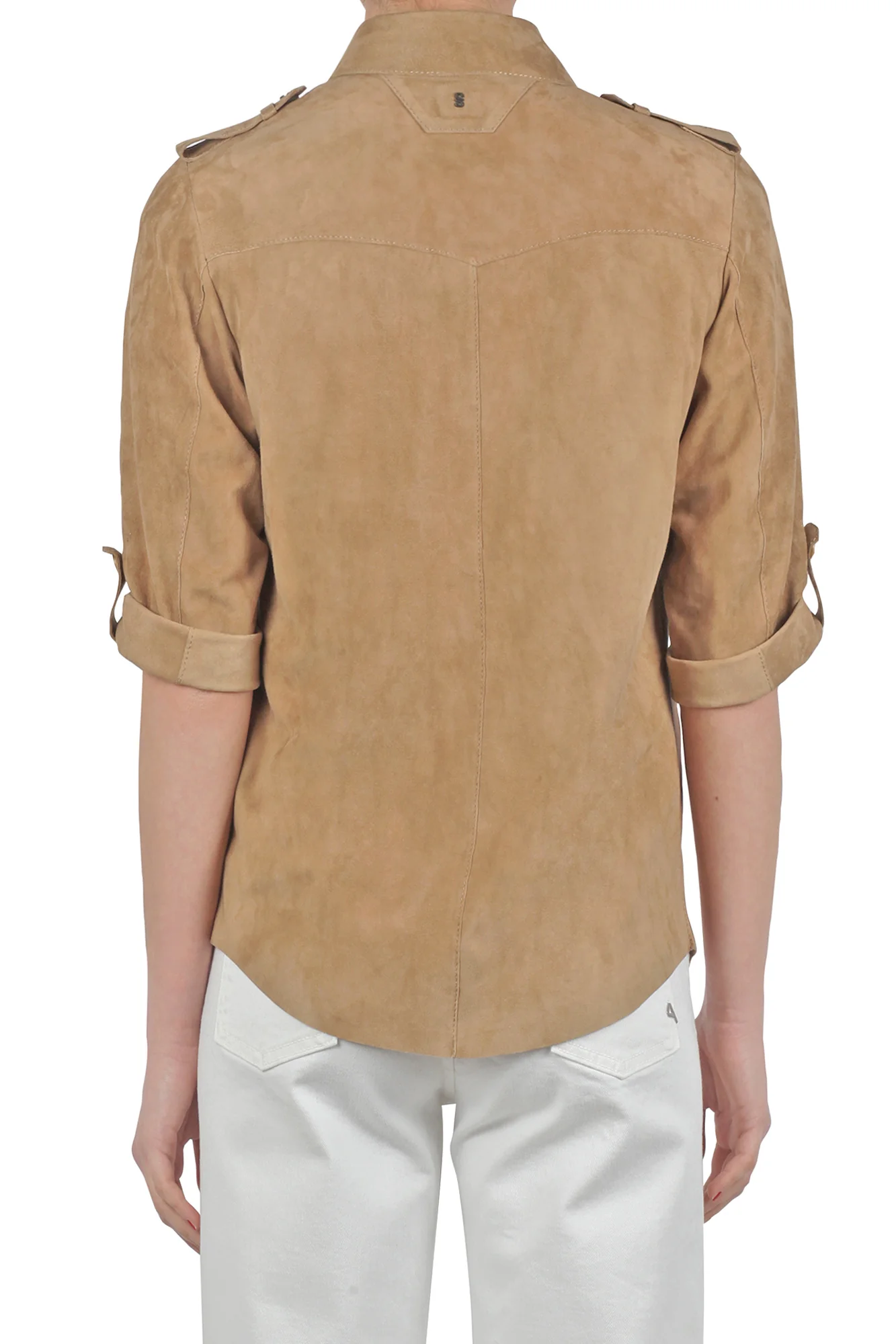 Salvatore Santoro - Giubbotto di pelle - 430403 - Beige - Image 5