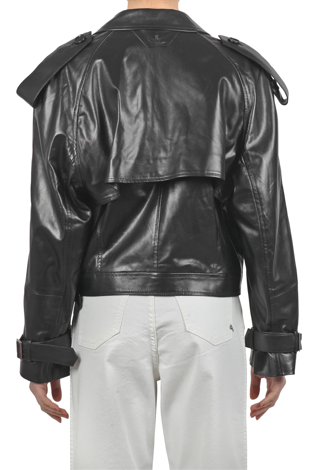 Salvatore Santoro - Giubbotto di pelle - 430404 - Nero - Image 5