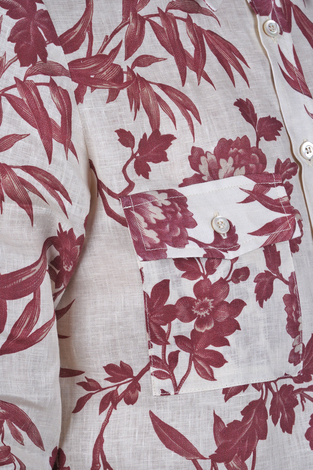 Semi Couture - Camicia - 470929 - Panna/Ciliegia - Image 6