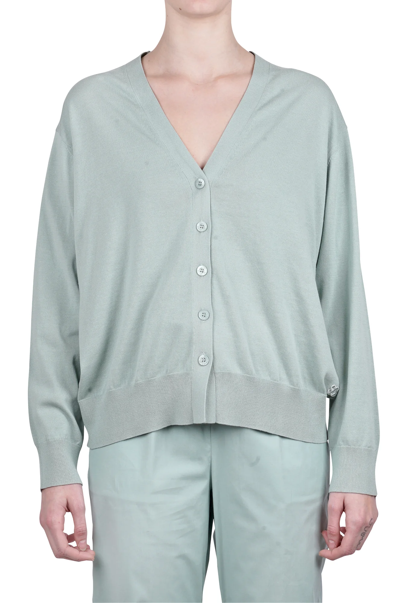 Semi Couture - Cardigan - 470933 - Verde acqua - Image 3