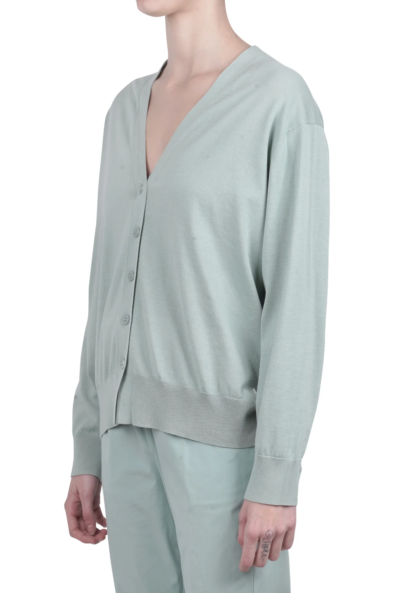 Semi Couture - Cardigan - 470933 - Verde acqua - Image 4