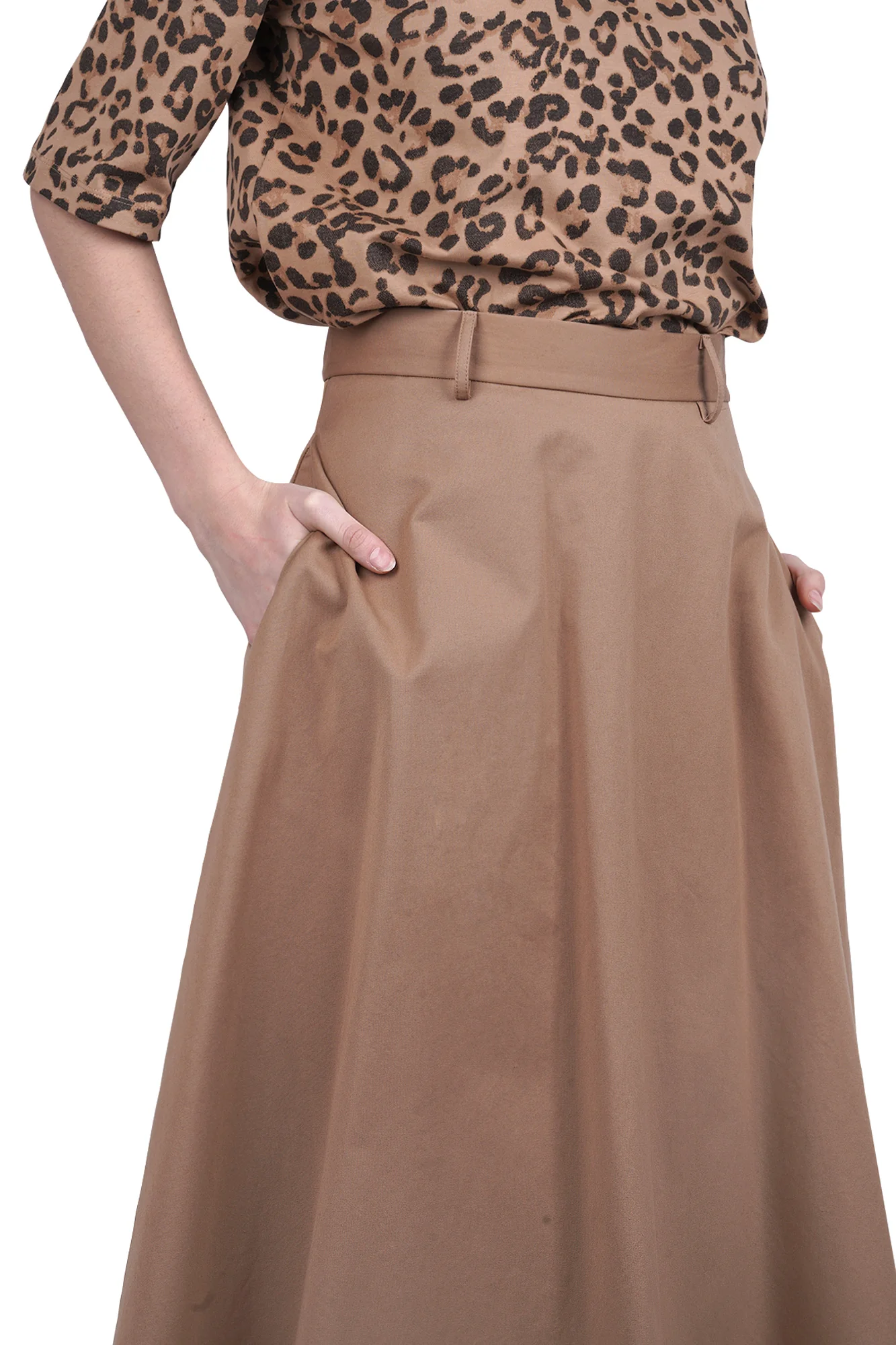 Semi Couture - Gonna - 470957 - Cammello - Image 6