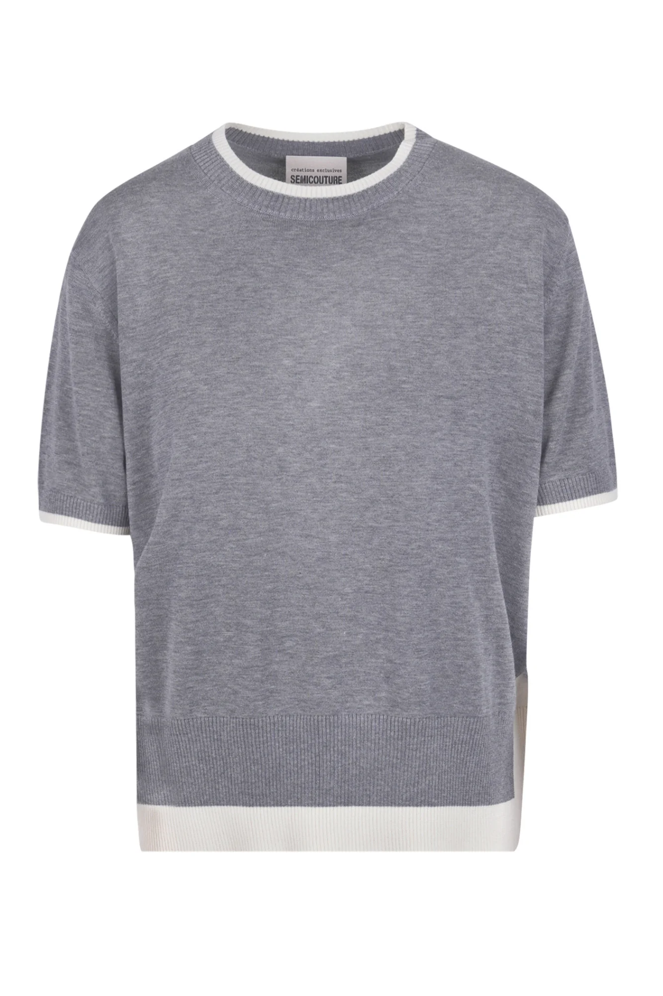 Semi Couture - Maglia - 470934 - Grigio