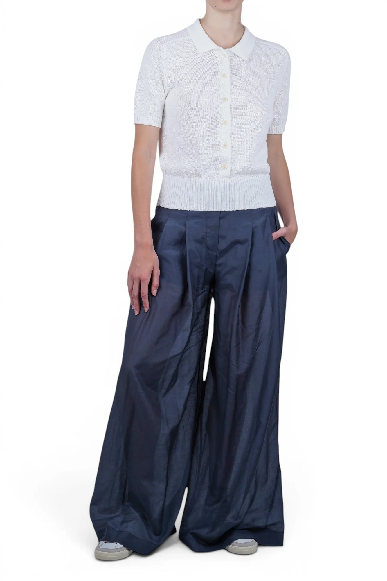 Semi Couture - Pantalone - 470923 - Blu - Image 2