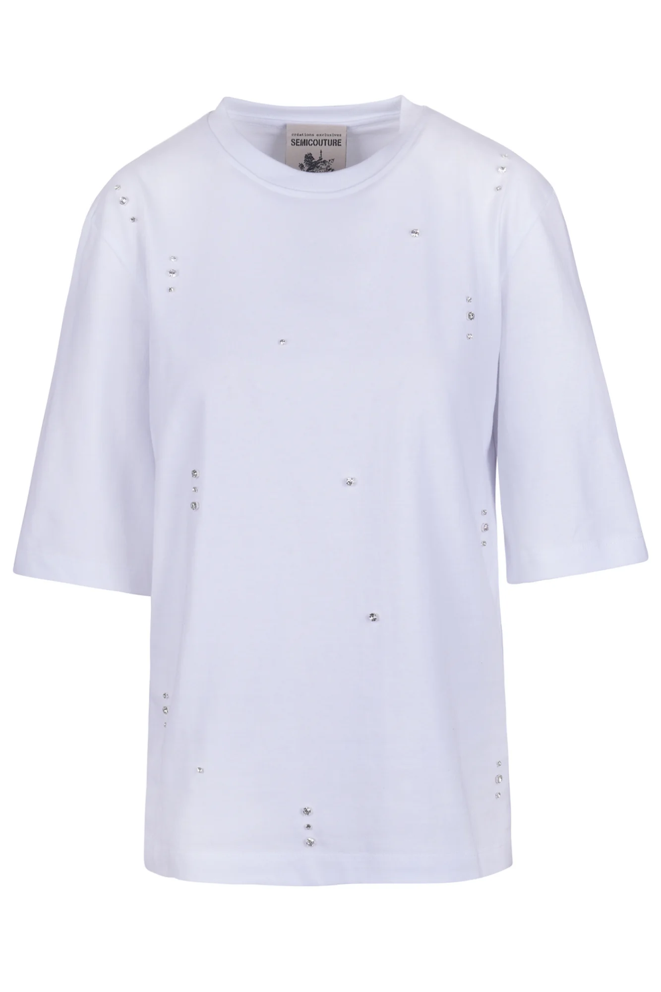 Semi Couture - T-shirt - 470942 - Bianco