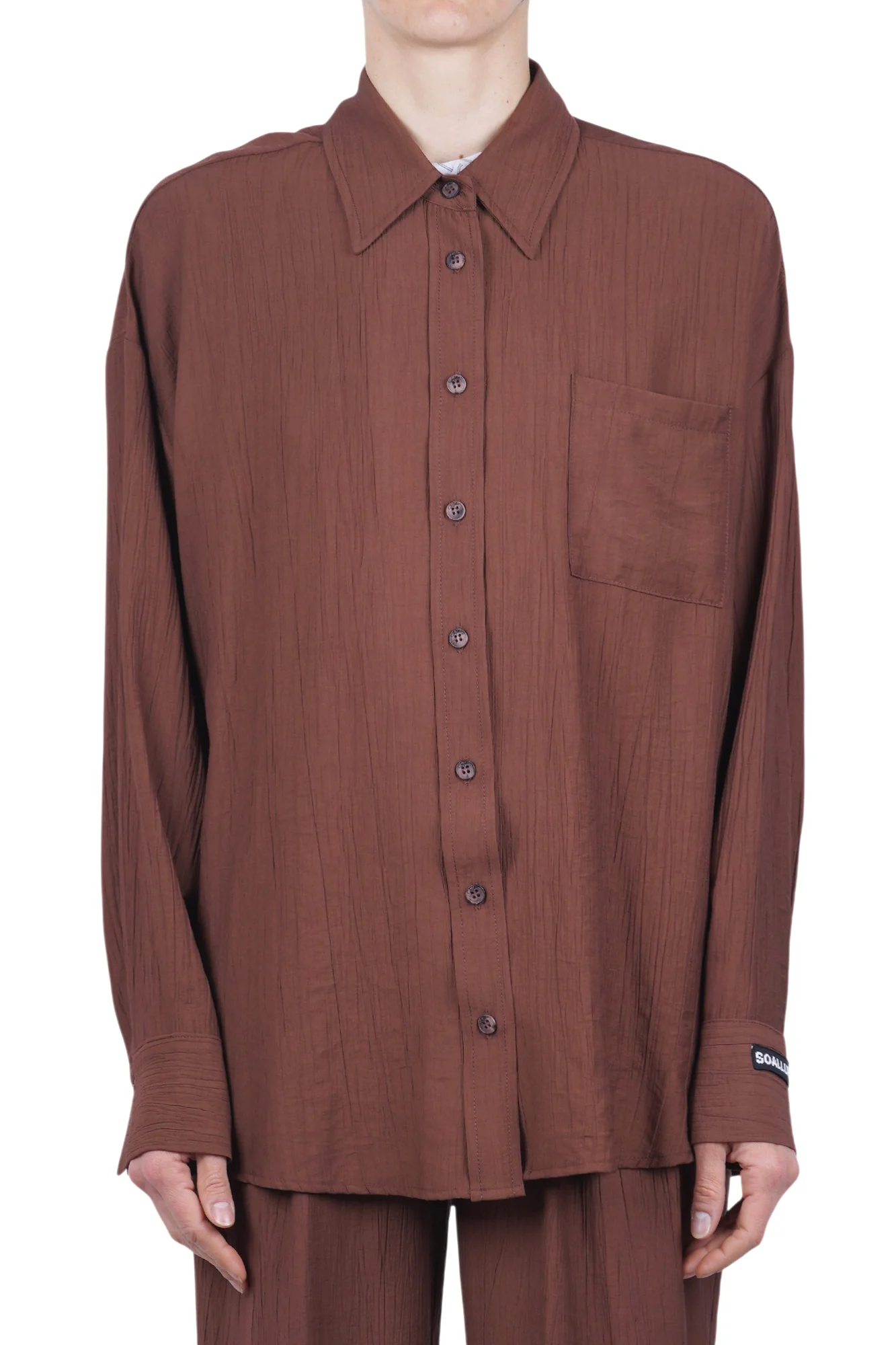 So Allure - Camicia - 470011 - Cioccolato - Image 3