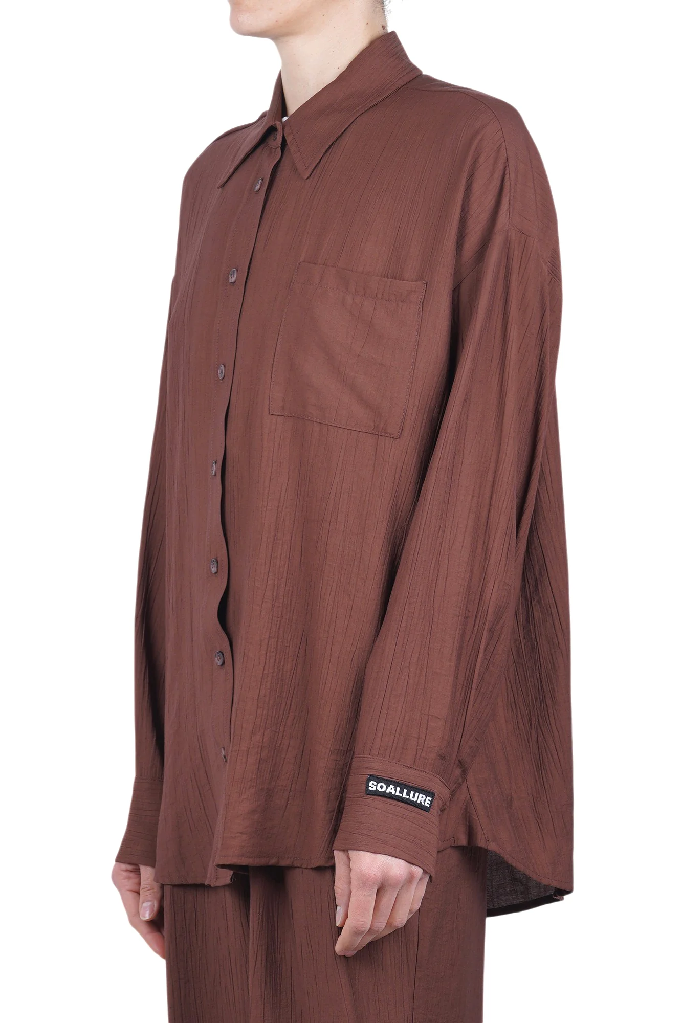 So Allure - Camicia - 470011 - Cioccolato - Image 4