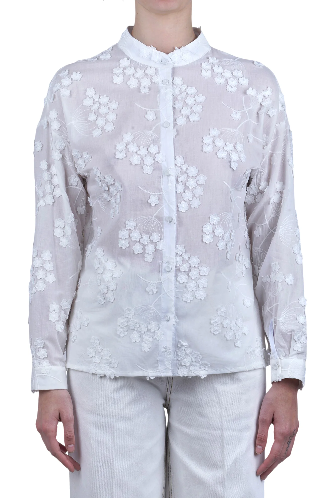 So Allure - Camicia - 470024 - Latte - Image 3
