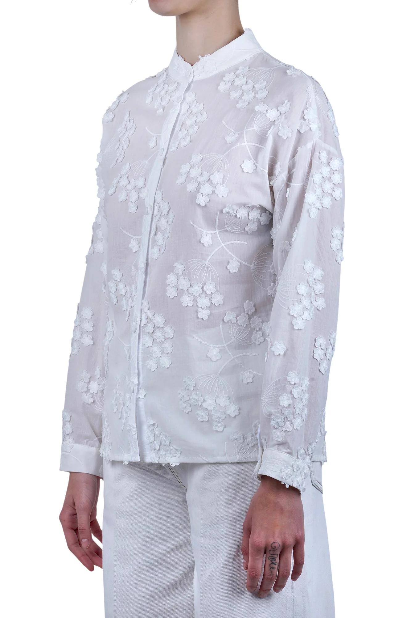 So Allure - Camicia - 470024 - Latte - Image 4