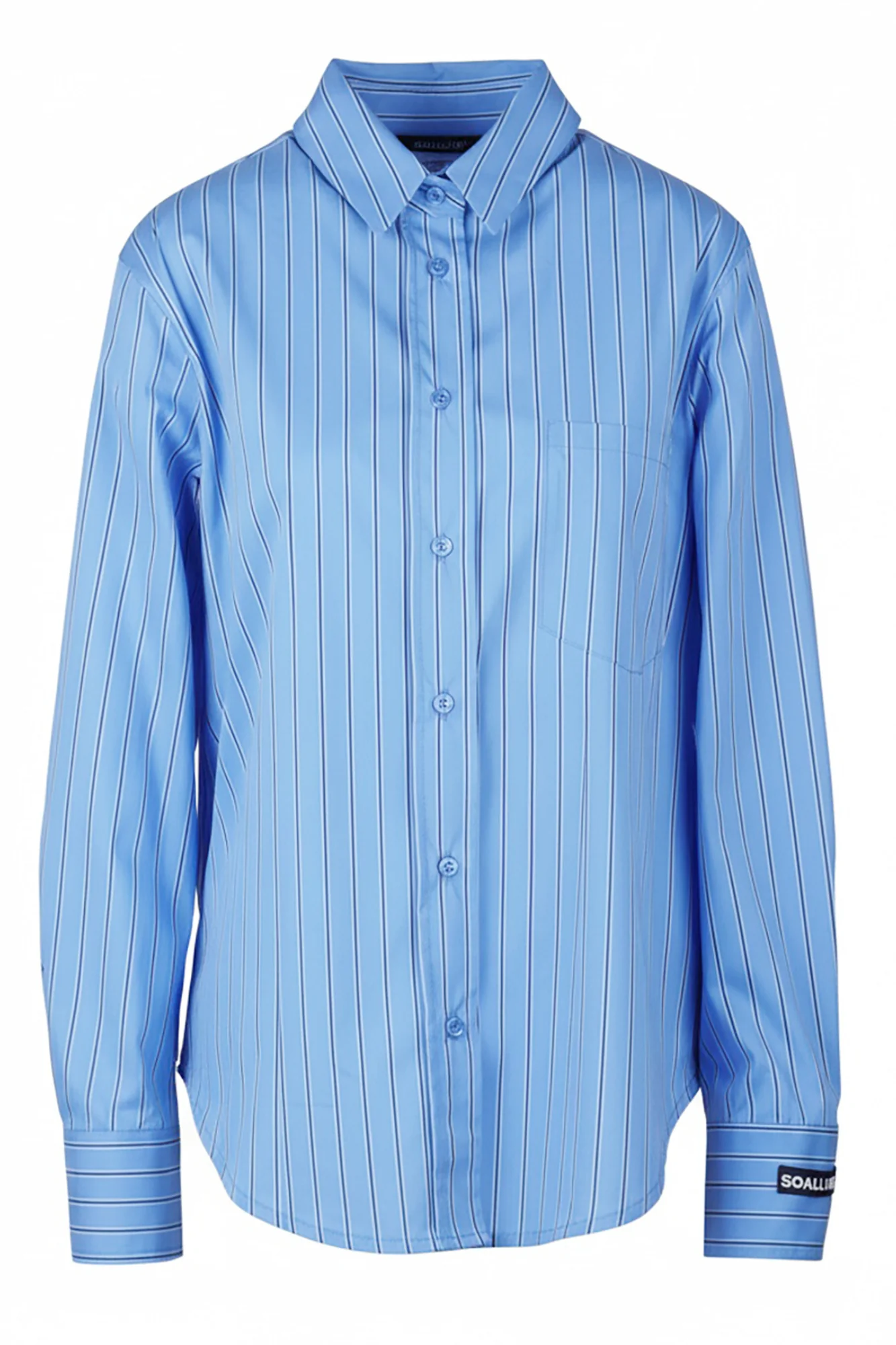 So Allure - Camicia - 470028 - Bianco/Azzurro