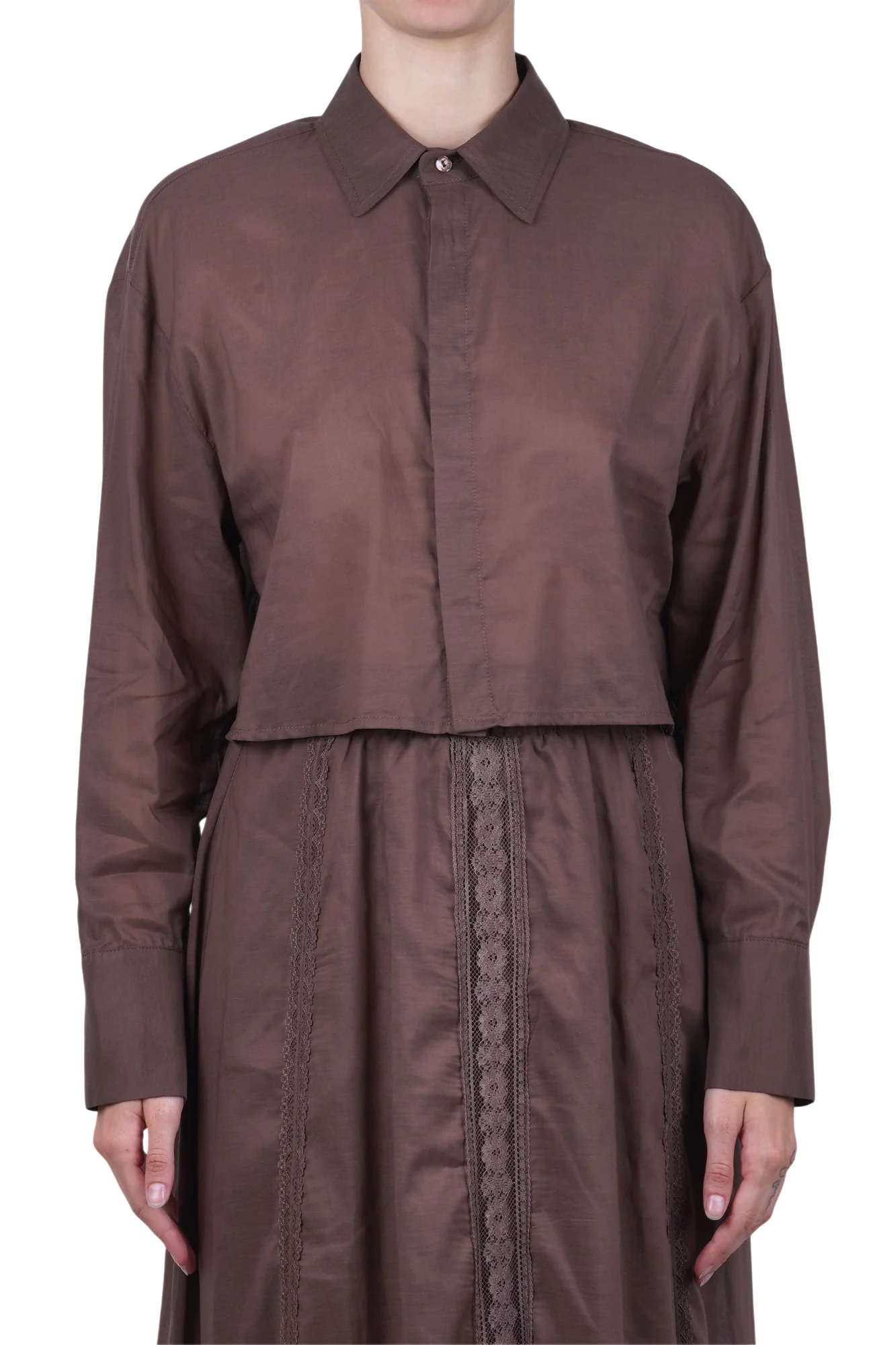 So Allure - Camicia - 470034 - Cacao - Image 3