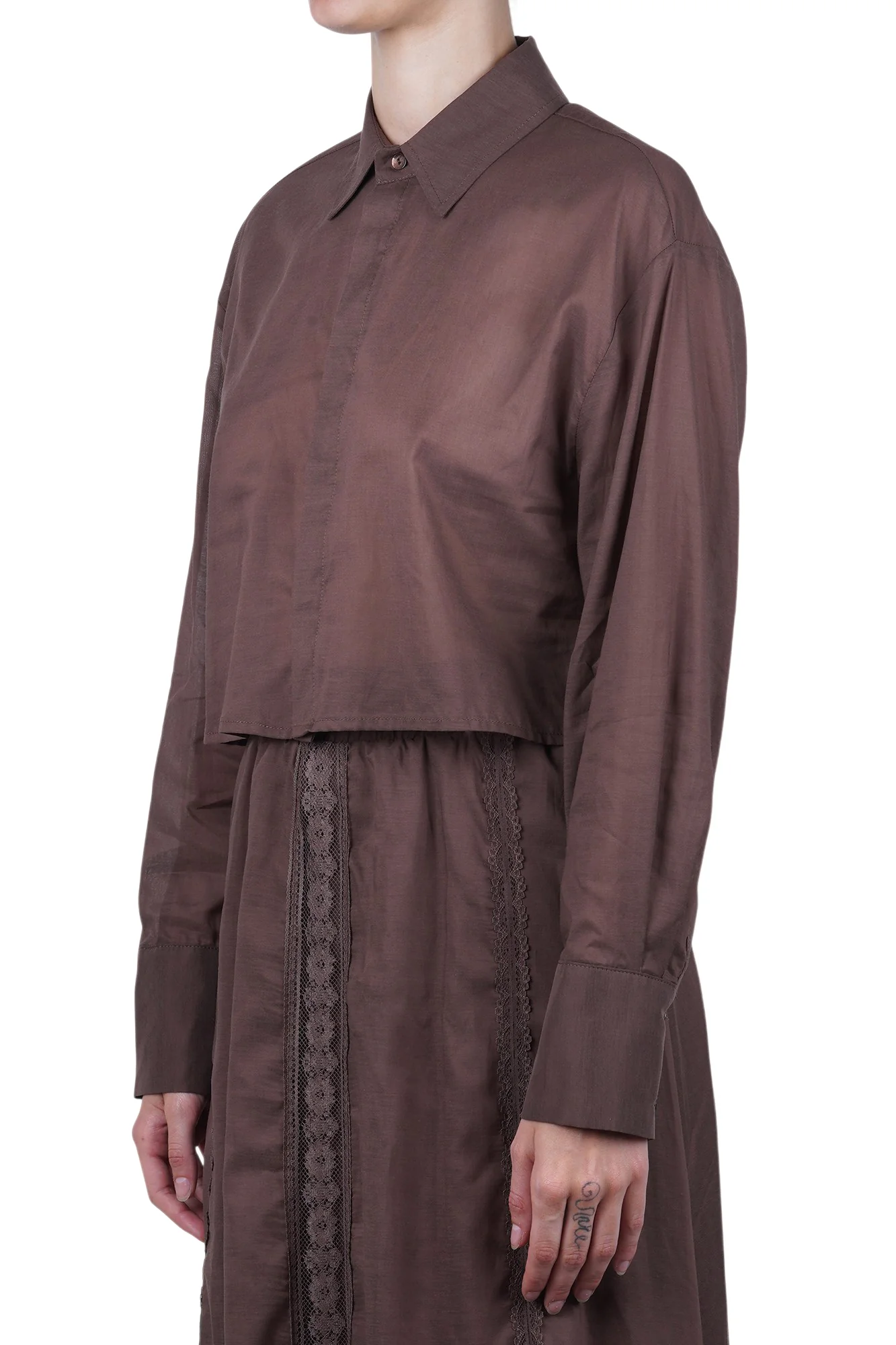 So Allure - Camicia - 470034 - Cacao - Image 4