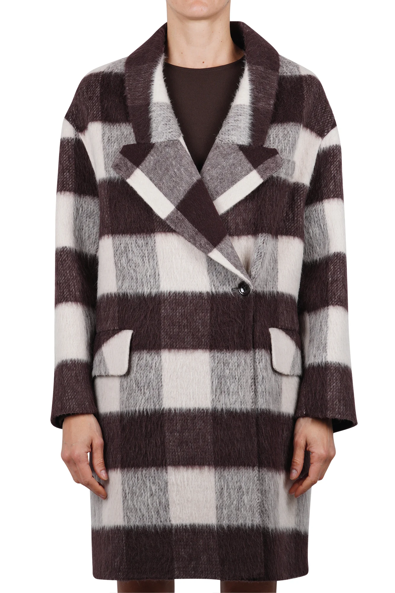 So Allure - Cappotto - 461544 - Panna/Moro - Image 3
