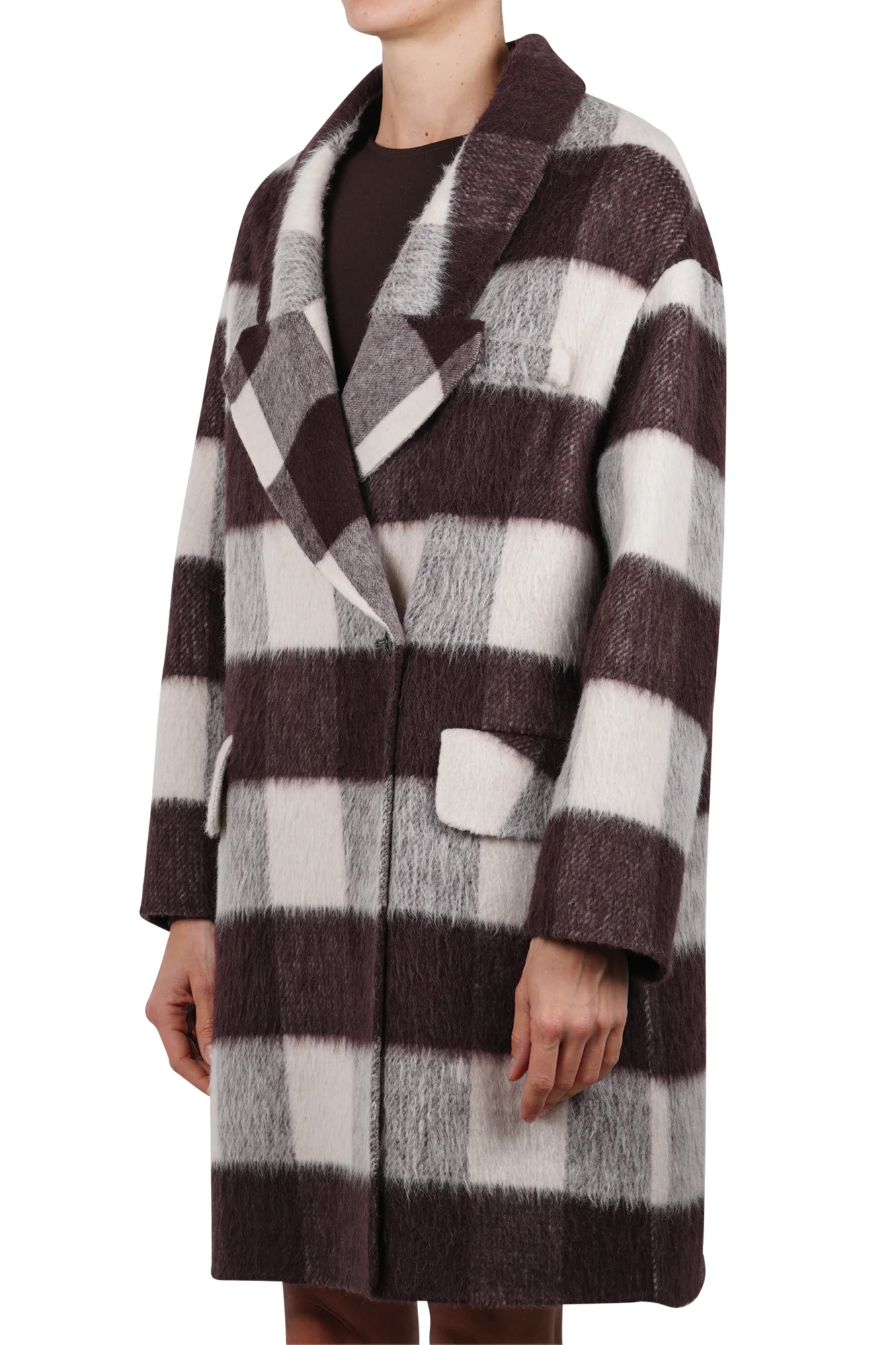 So Allure - Cappotto - 461544 - Panna/Moro - Image 4