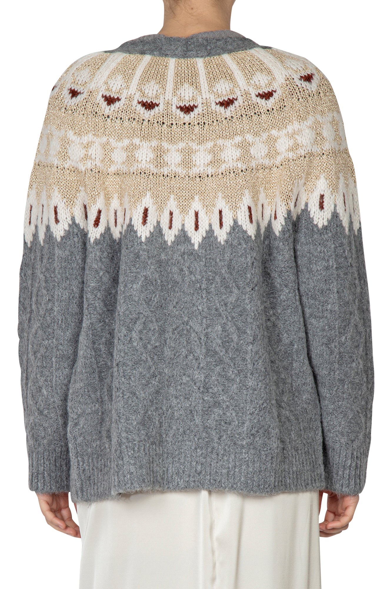 So Allure - Cardigan - 441907 - Grigio - Image 5