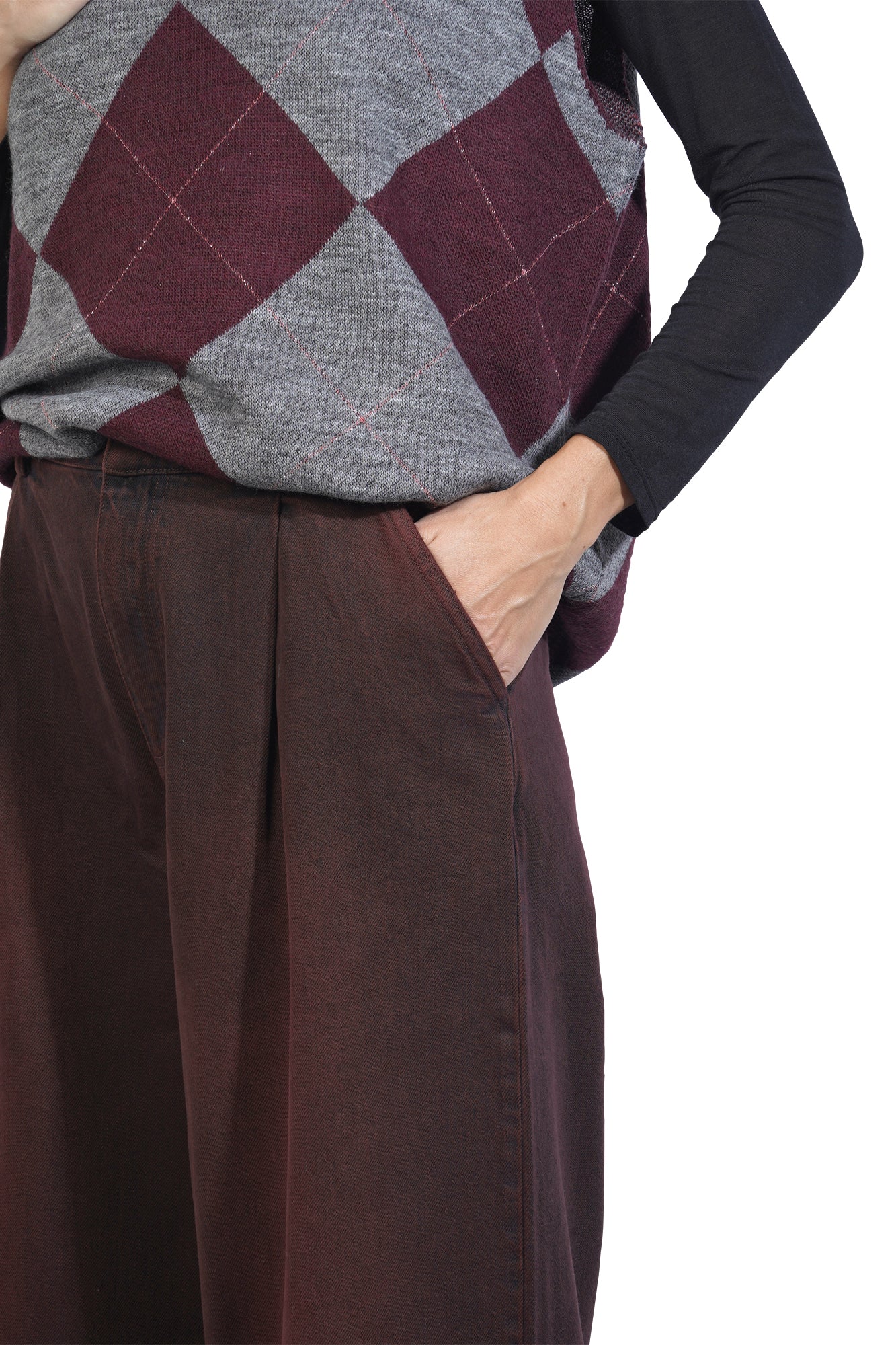 So Allure - Pantalone - 460552 - Bordeaux - Image 6
