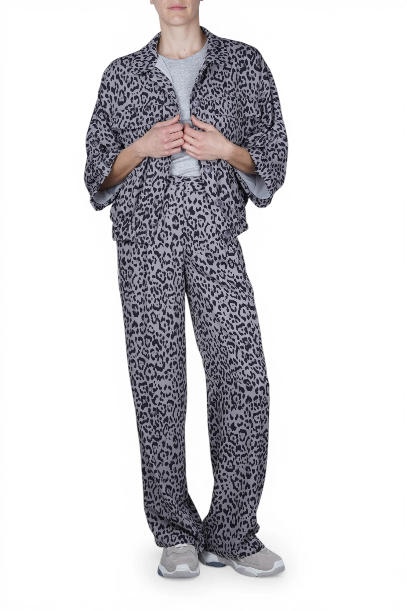 So Allure - Pantalone - 470020 - Nero/Grigio - Image 2
