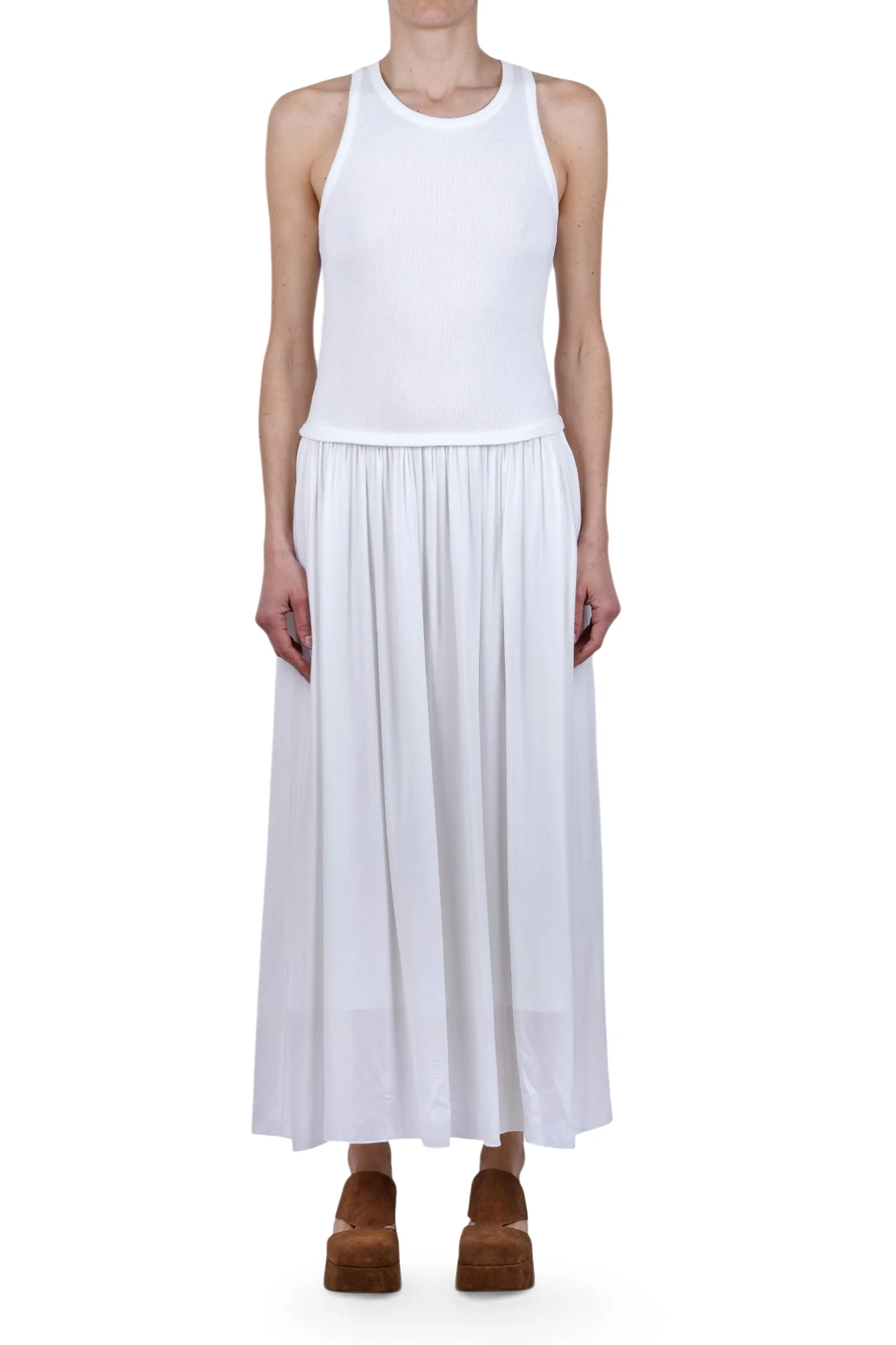 Solotre - Abito - 470691 - Bianco - Image 3