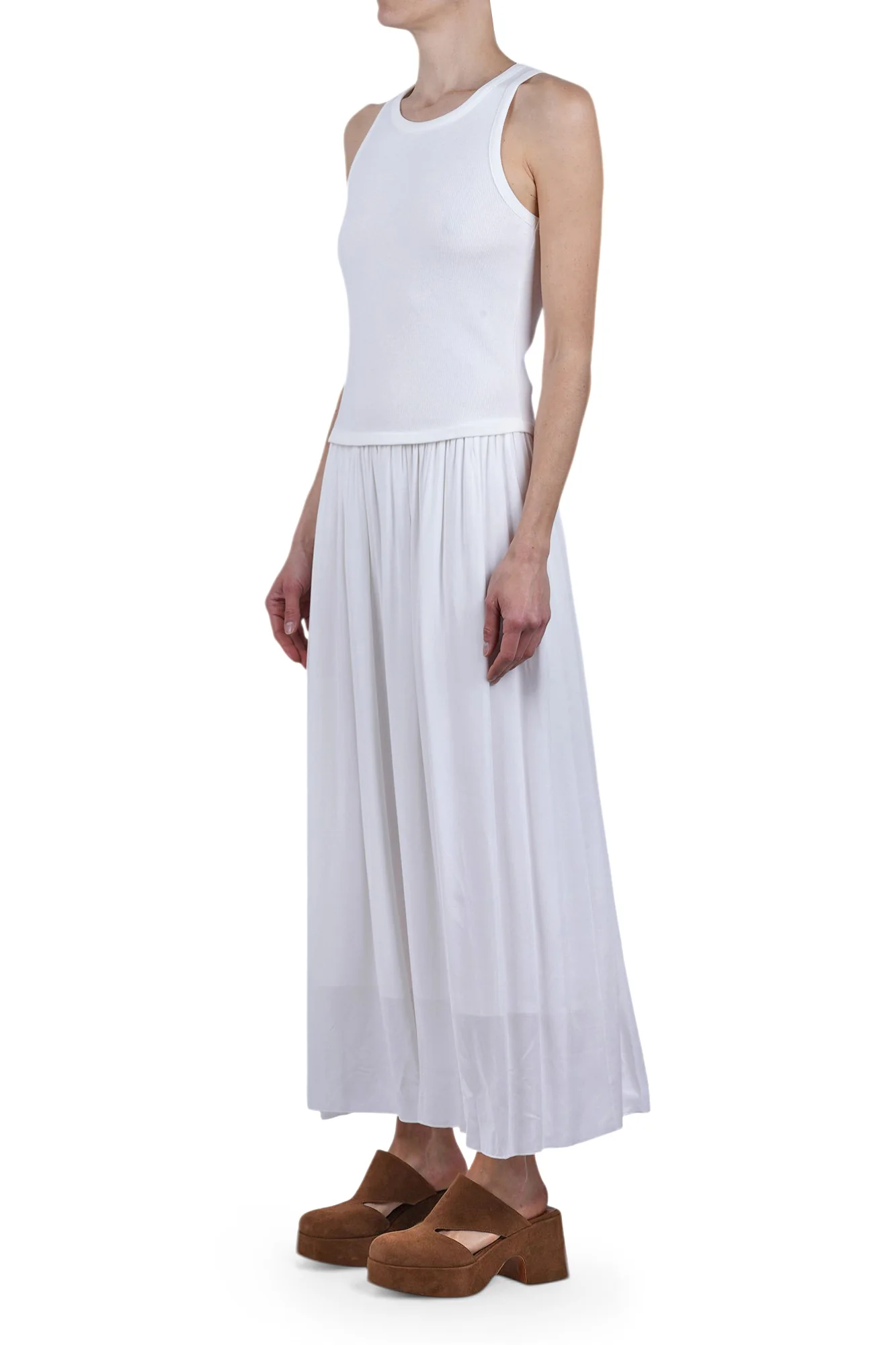 Solotre - Abito - 470691 - Bianco - Image 4