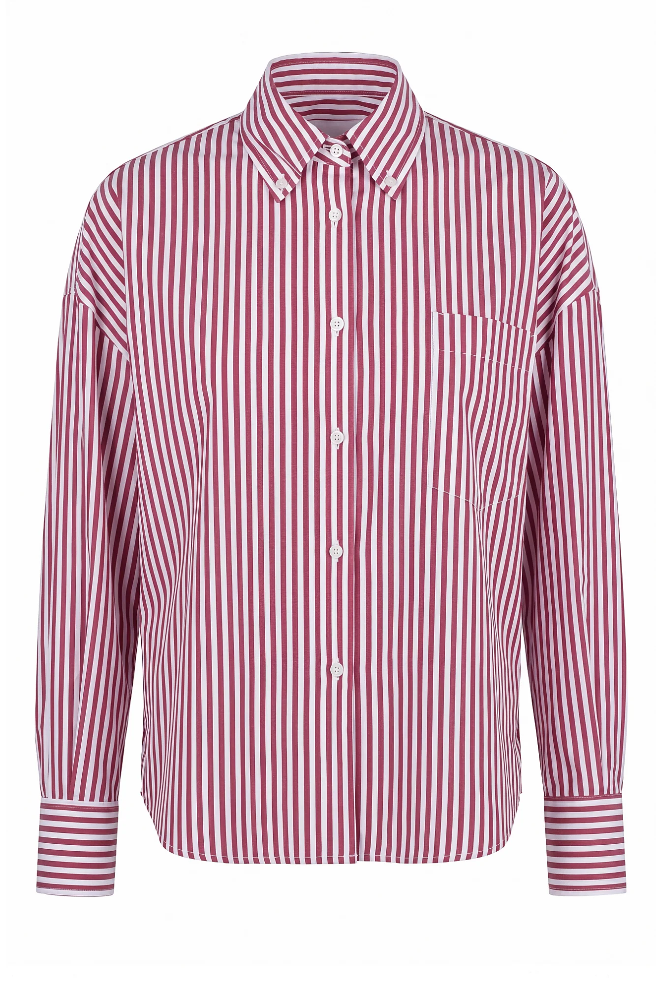 Solotre - Camicia - 470680 - Bianco/Rosso