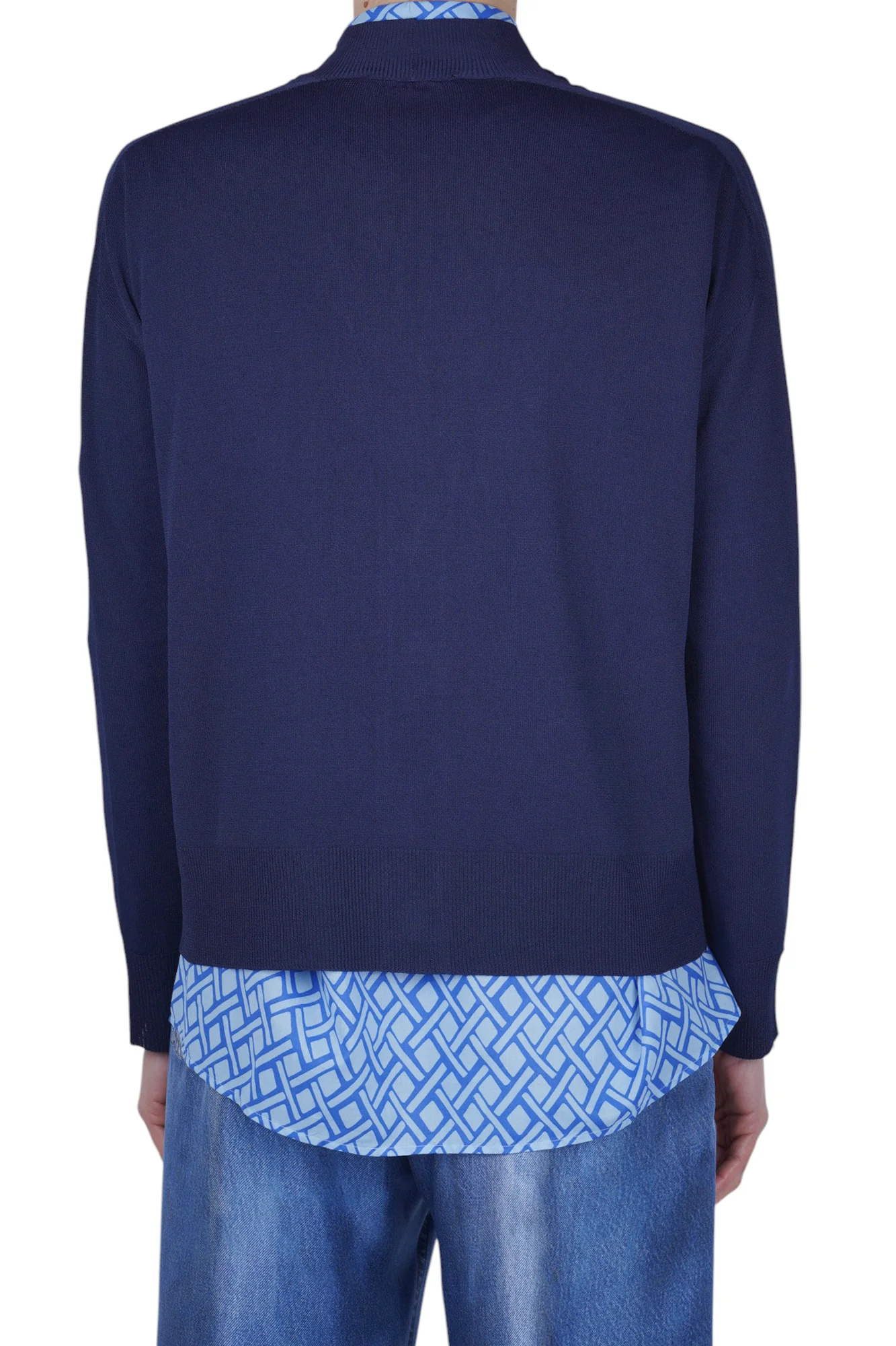 Solotre - Cardigan - 470700 - Blu - Image 5