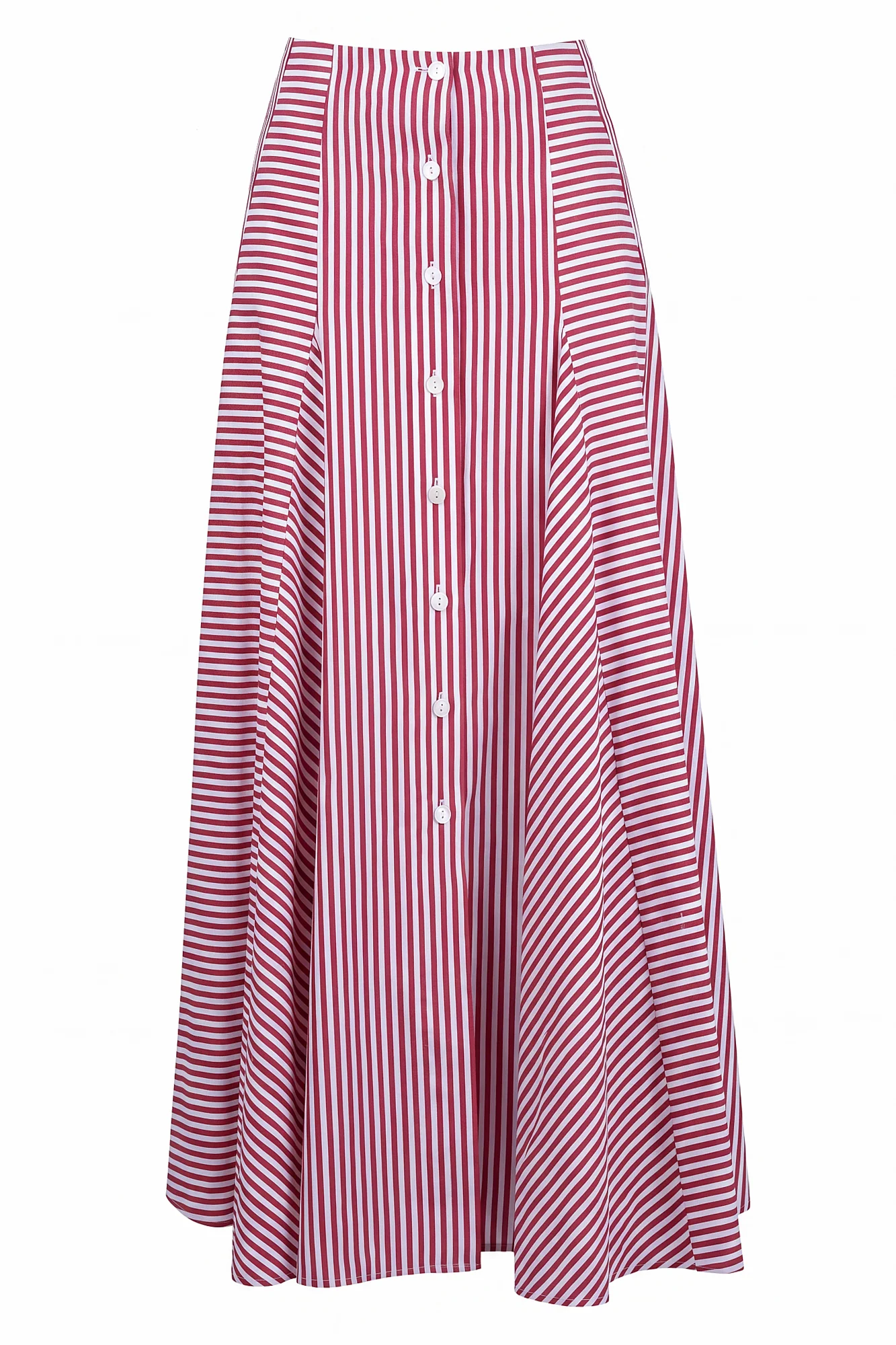 Solotre - Gonna - 470690 - Bianco/Rosso