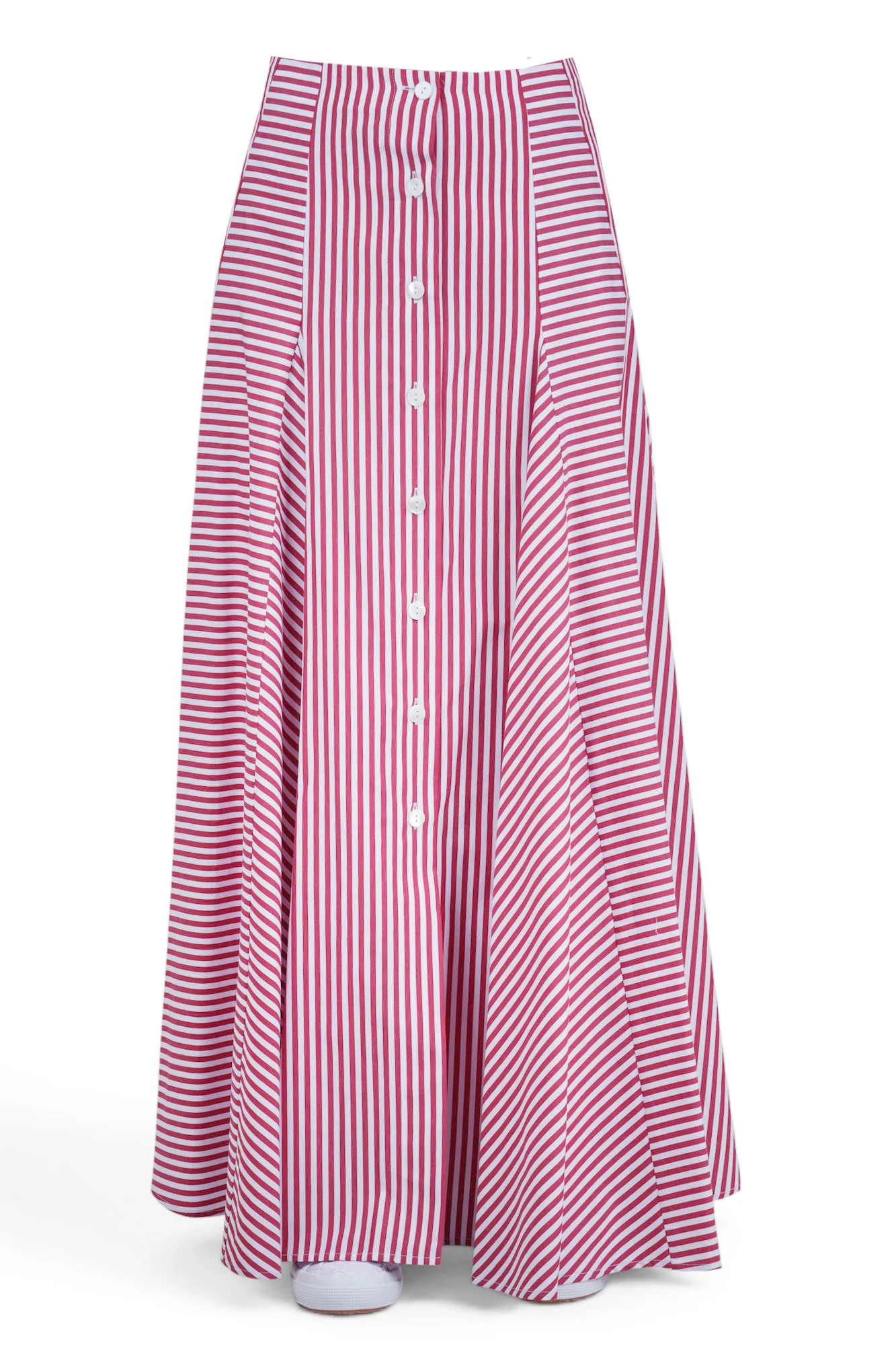 Solotre - Gonna - 470690 - Bianco/Rosso - Image 3
